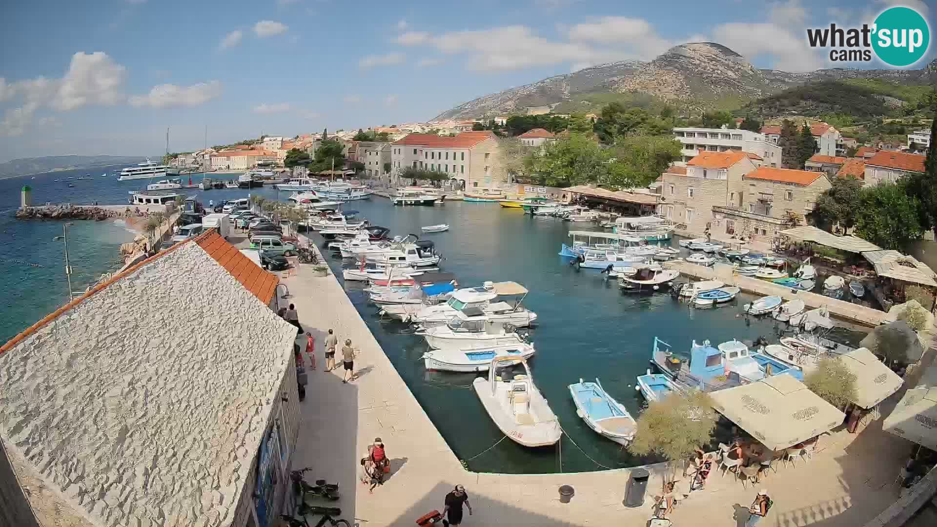 Webcam Bol Hafen – Liveblick auf Bol Riva & Marina