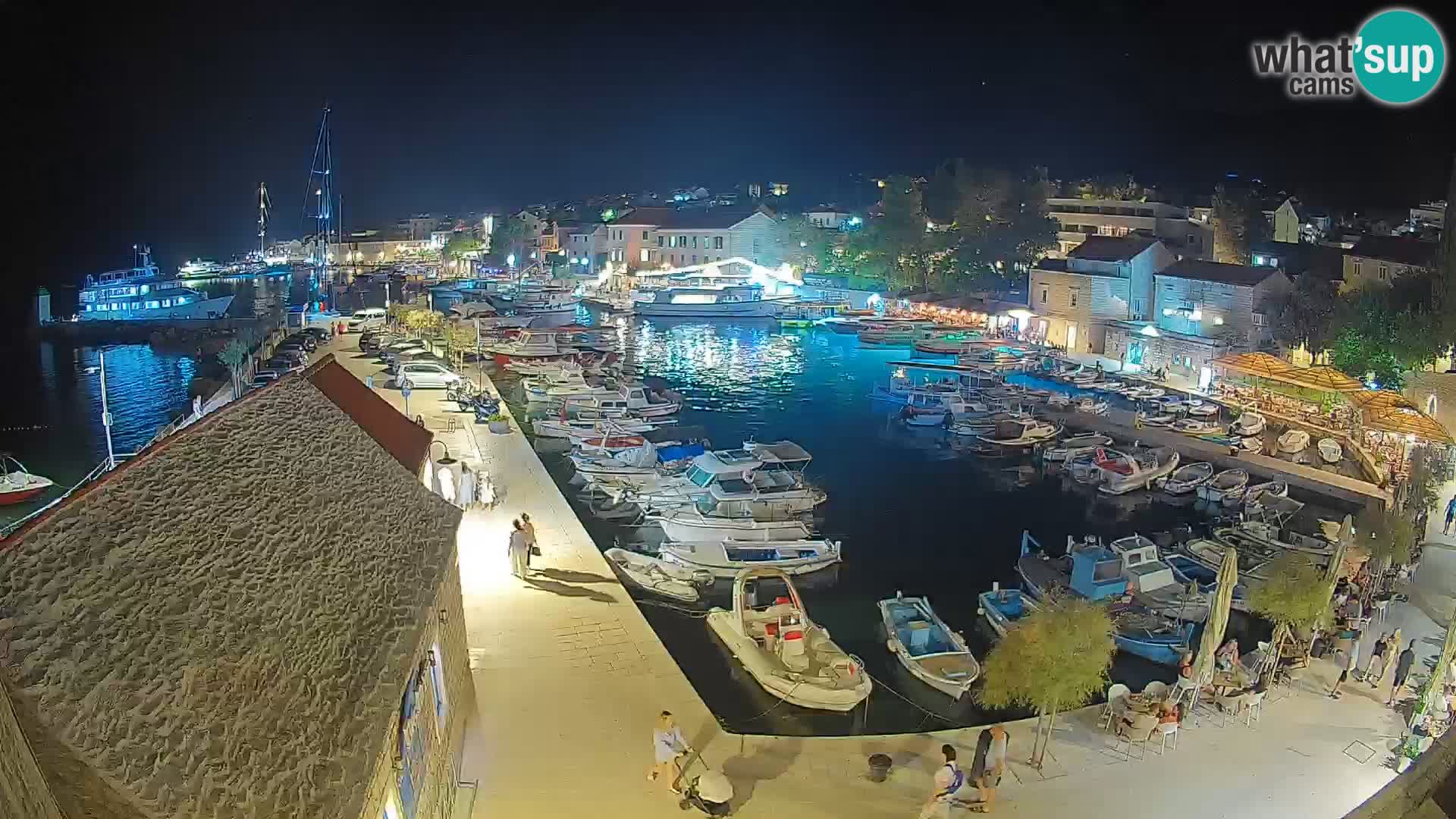 Webcam porto di Bol – Vista live sulla Riva e Marina