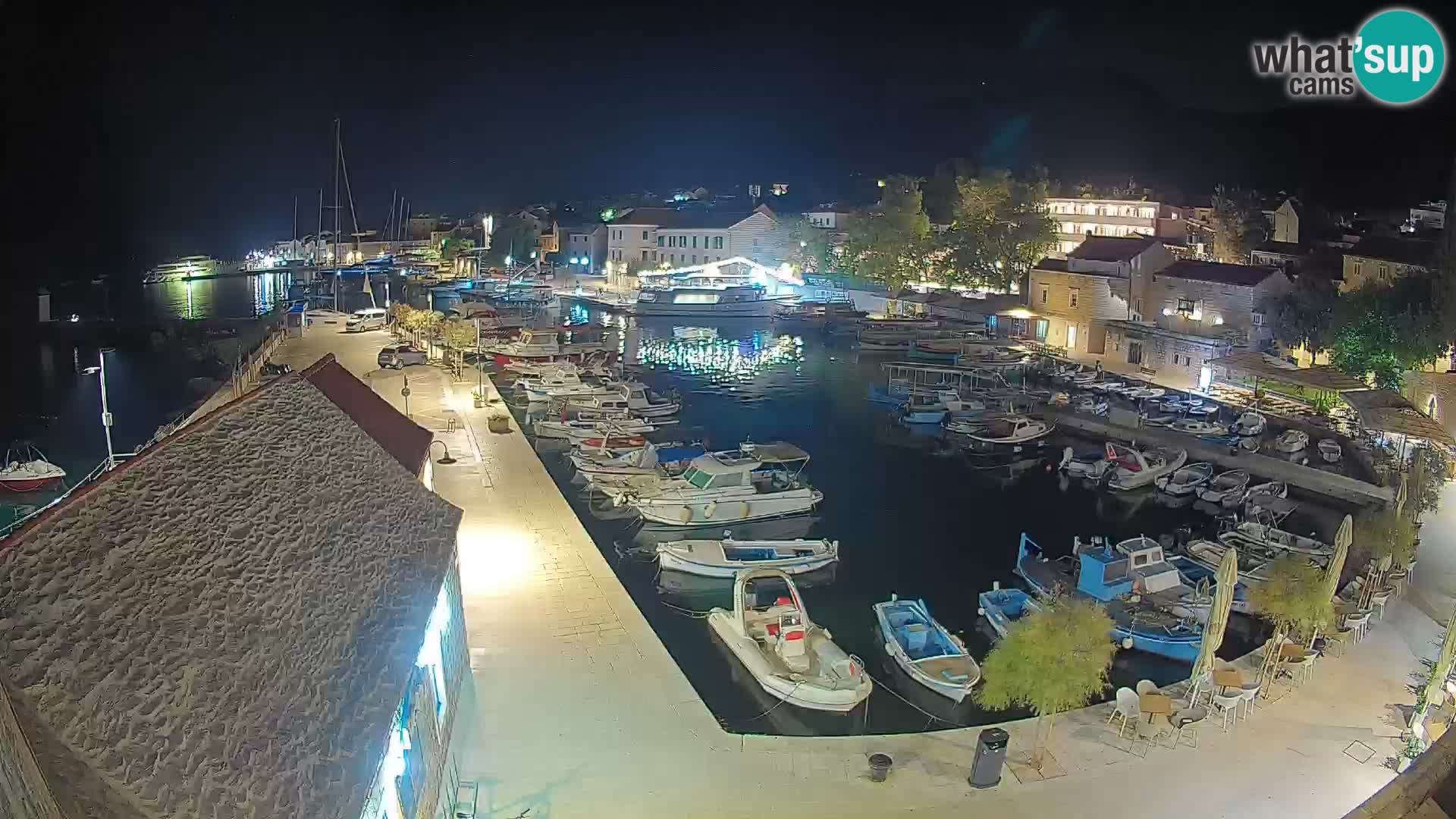 Webcam porto di Bol – Vista live sulla Riva e Marina