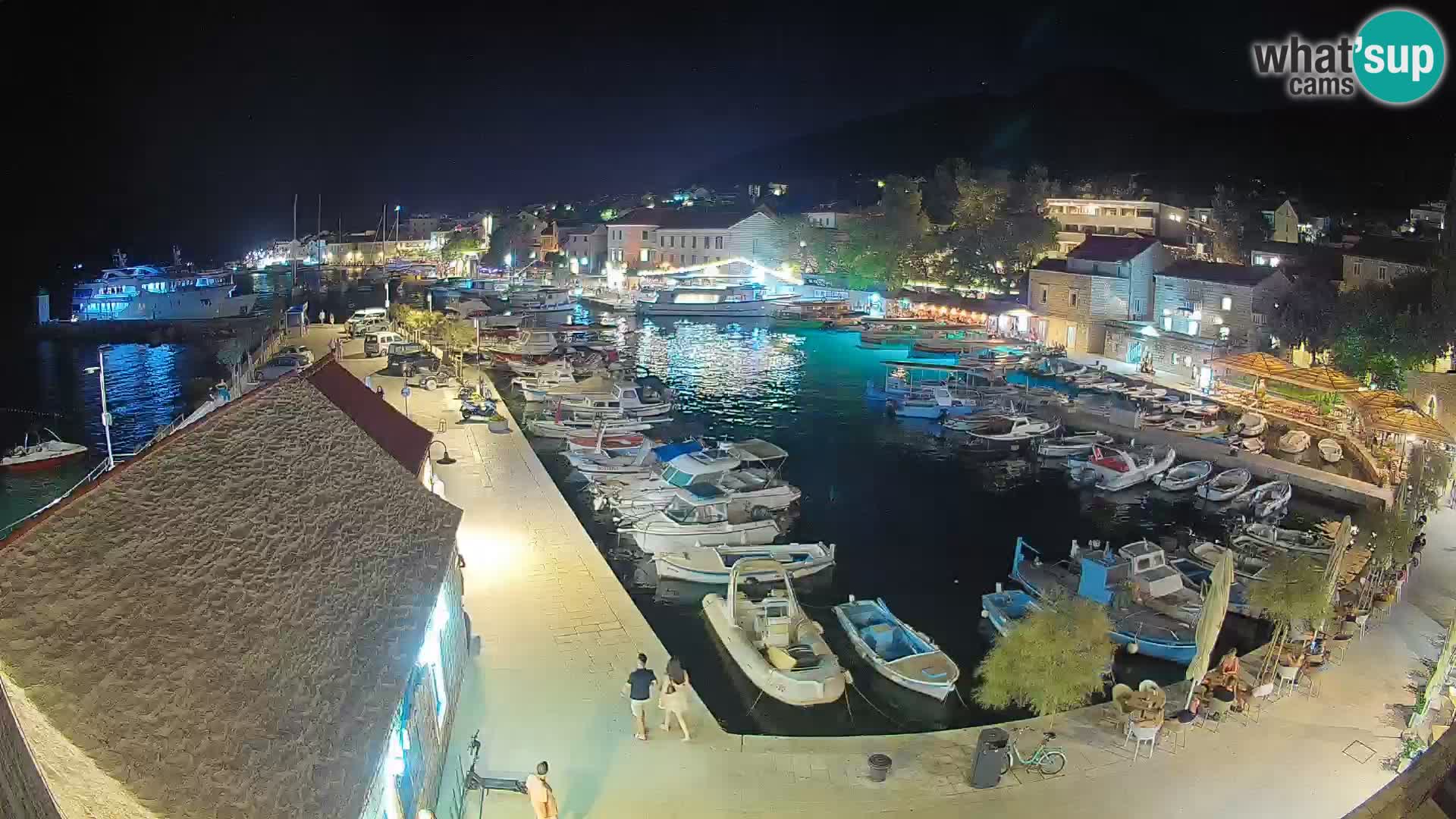 Webcam porto di Bol – Vista live sulla Riva e Marina