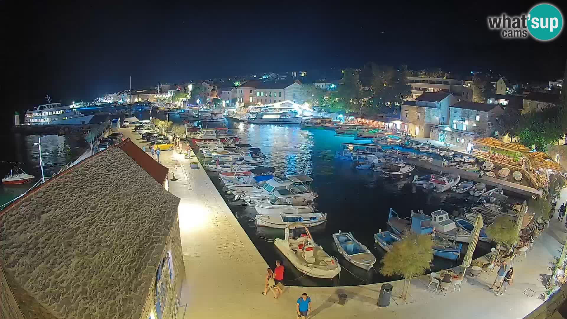 Webcam porto di Bol – Vista live sulla Riva e Marina