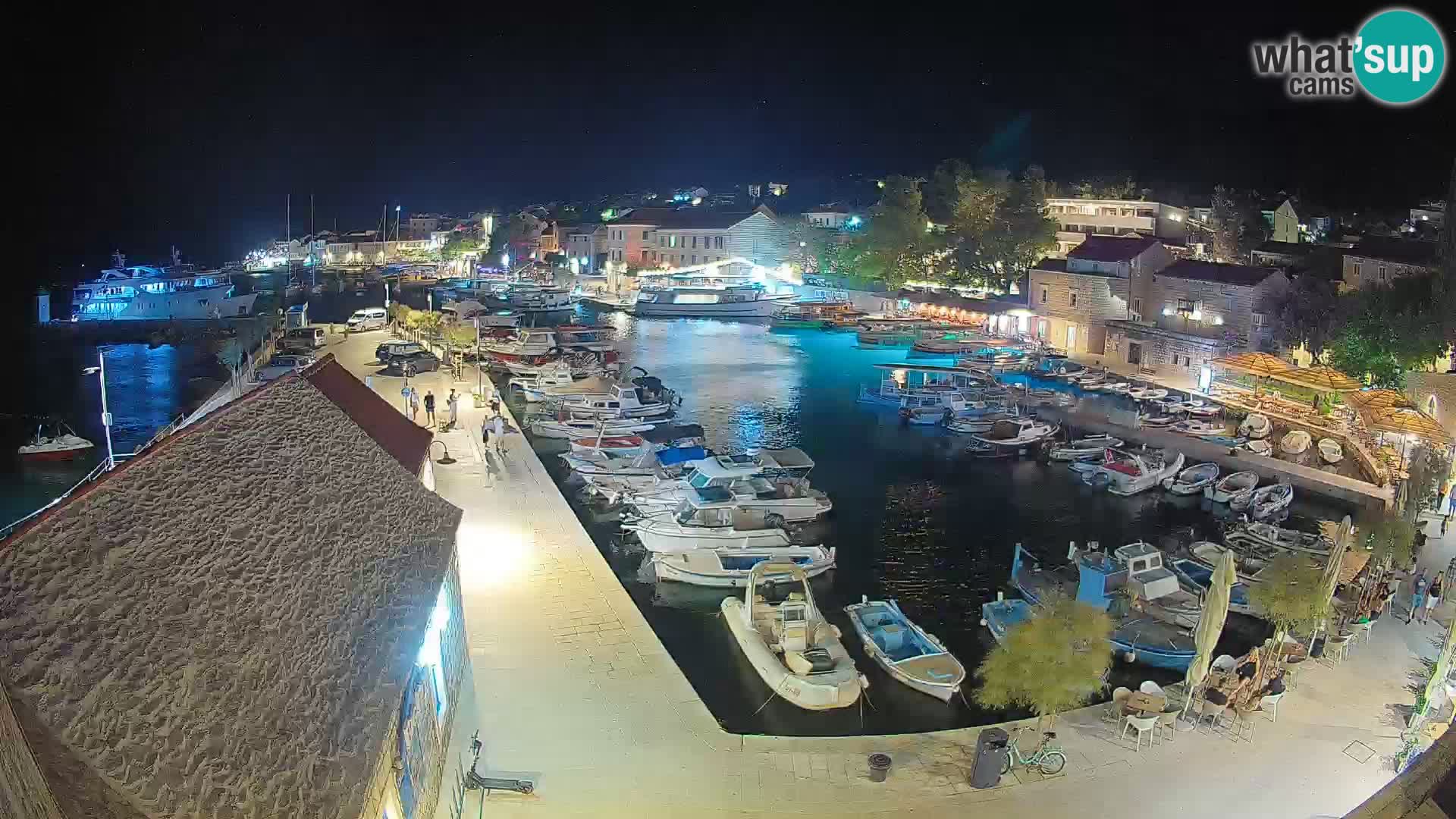 Webcam porto di Bol – Vista live sulla Riva e Marina