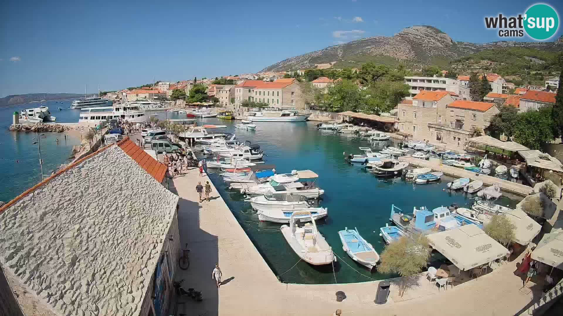 Webcam Bol Hafen – Liveblick auf Bol Riva & Marina