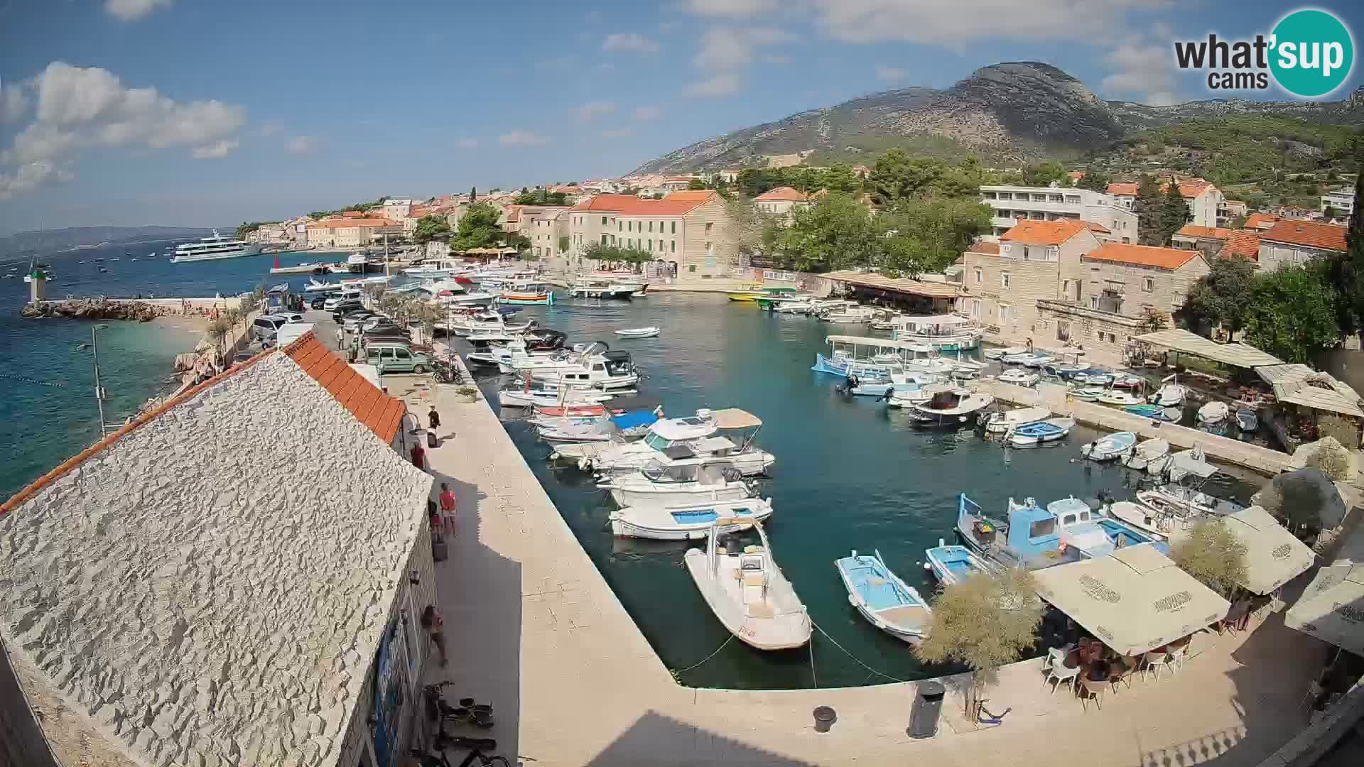 Webcam Bol Harbour – Live View of Bol Riva & Marina