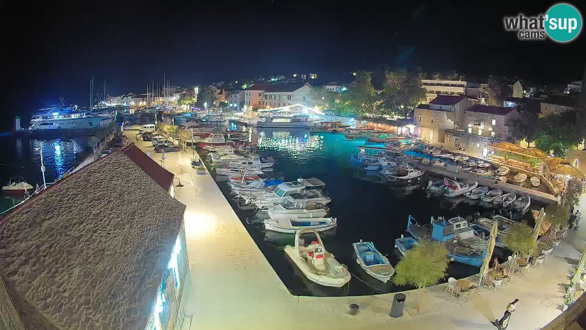 Webcam porto di Bol – Vista live sulla Riva e Marina