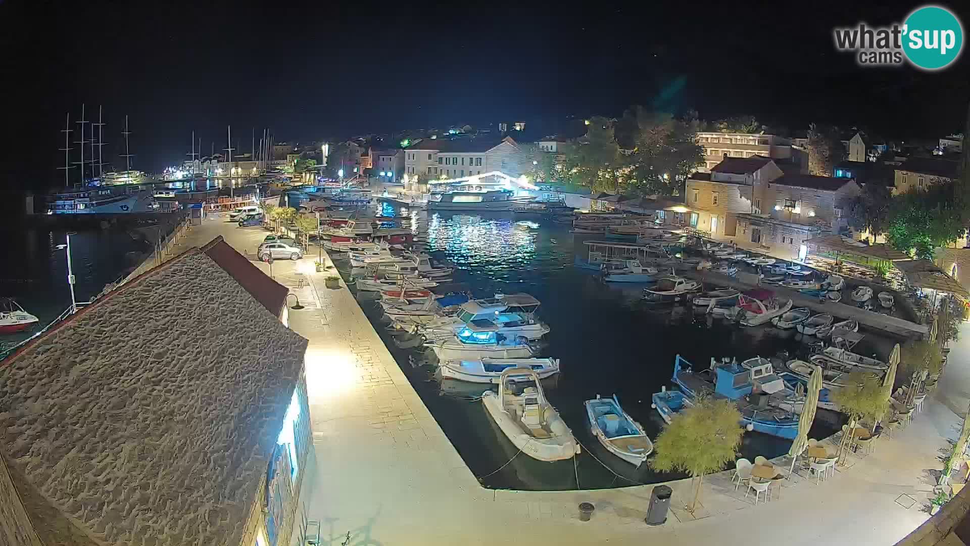 Webcam Bol Hafen – Liveblick auf Bol Riva & Marina