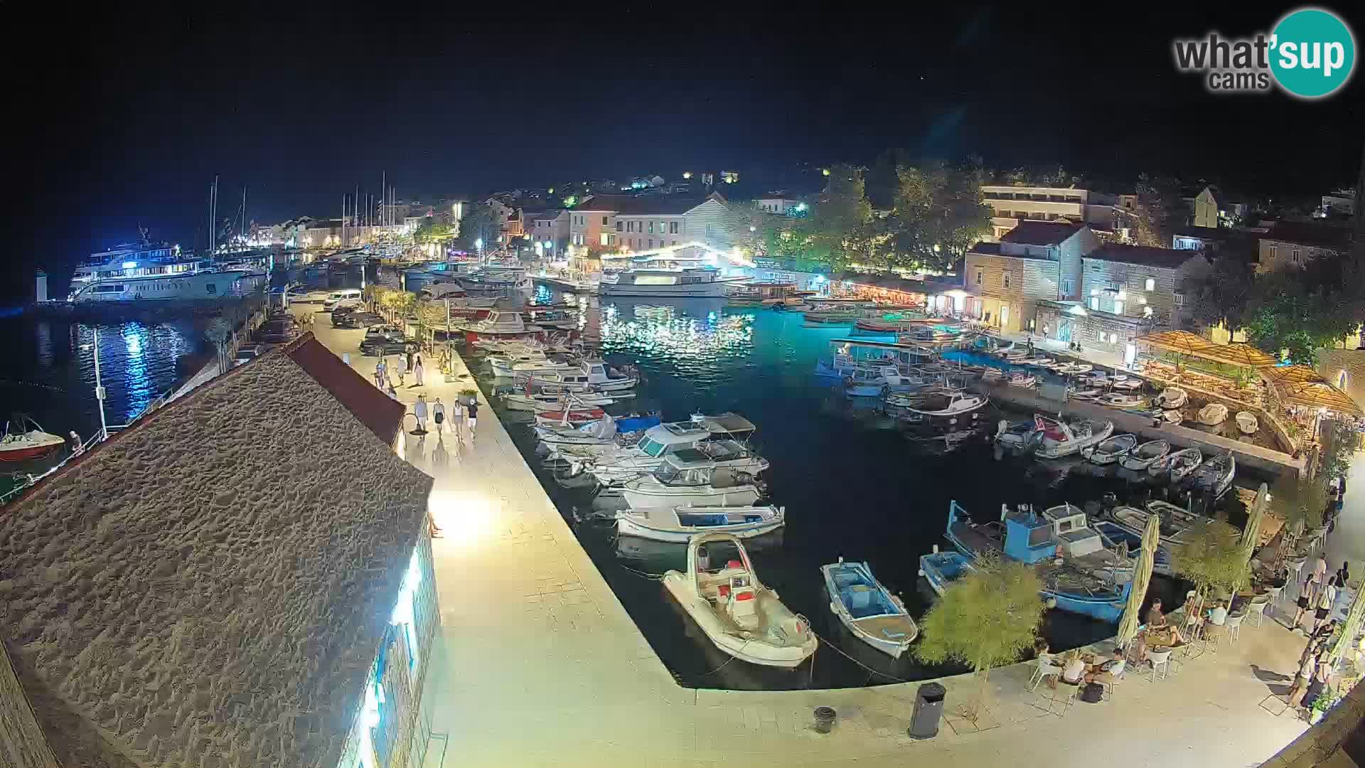 Webcam porto di Bol – Vista live sulla Riva e Marina