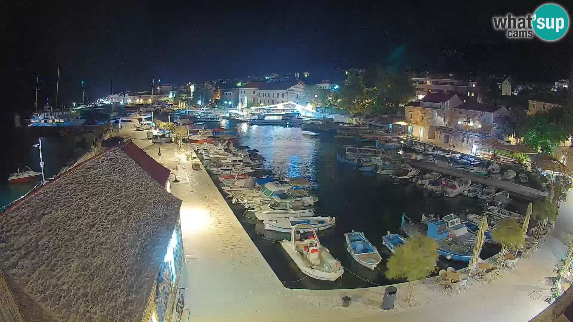 Webcam Bol Hafen – Liveblick auf Bol Riva & Marina