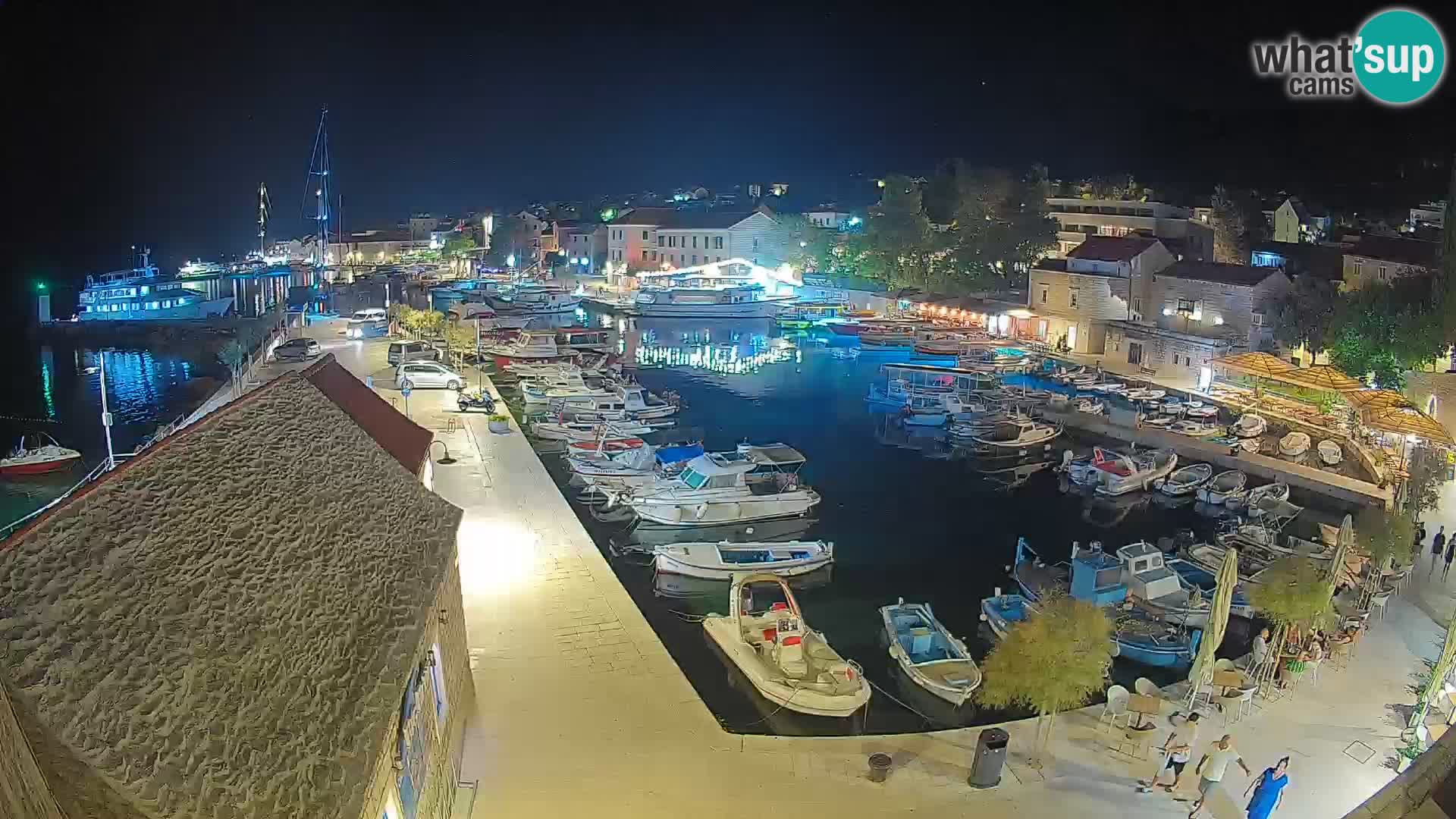 Webcam porto di Bol – Vista live sulla Riva e Marina