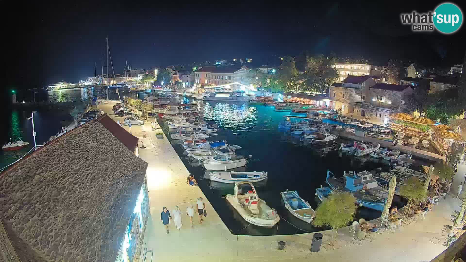 Webcam porto di Bol – Vista live sulla Riva e Marina