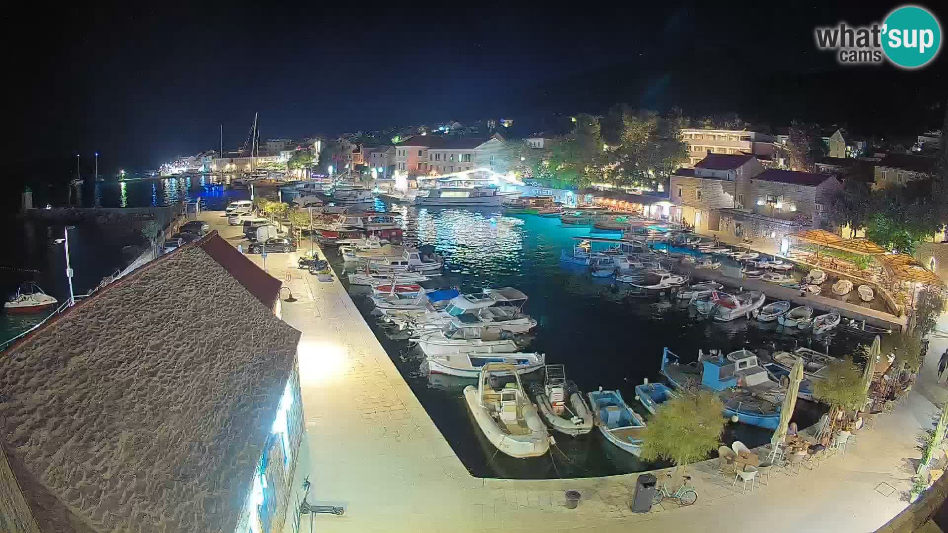 Webcam Bol Hafen – Liveblick auf Bol Riva & Marina