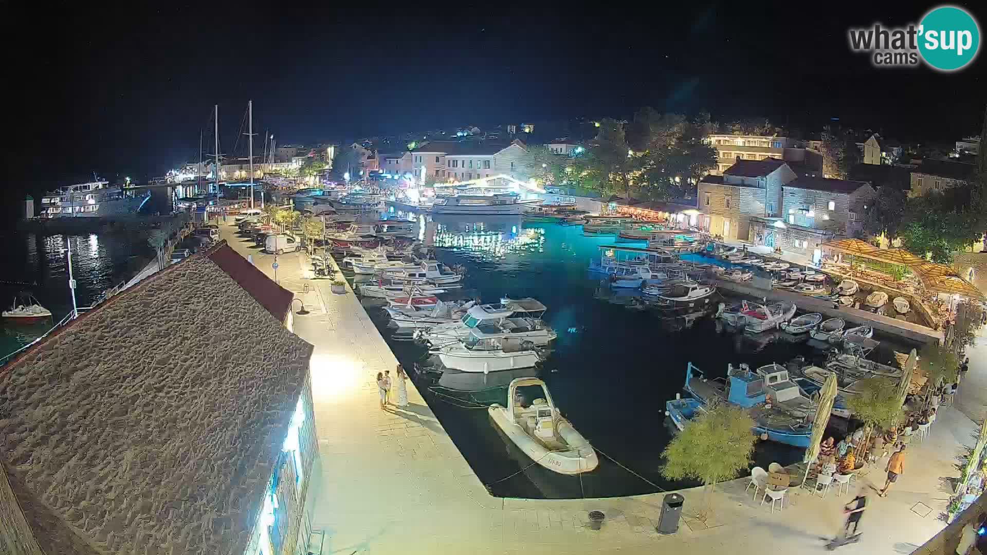 Webcam porto di Bol – Vista live sulla Riva e Marina