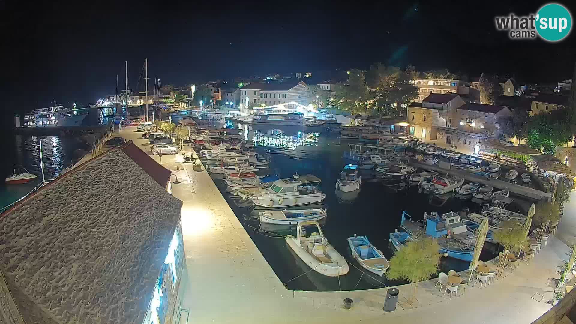 Webcam porto di Bol – Vista live sulla Riva e Marina