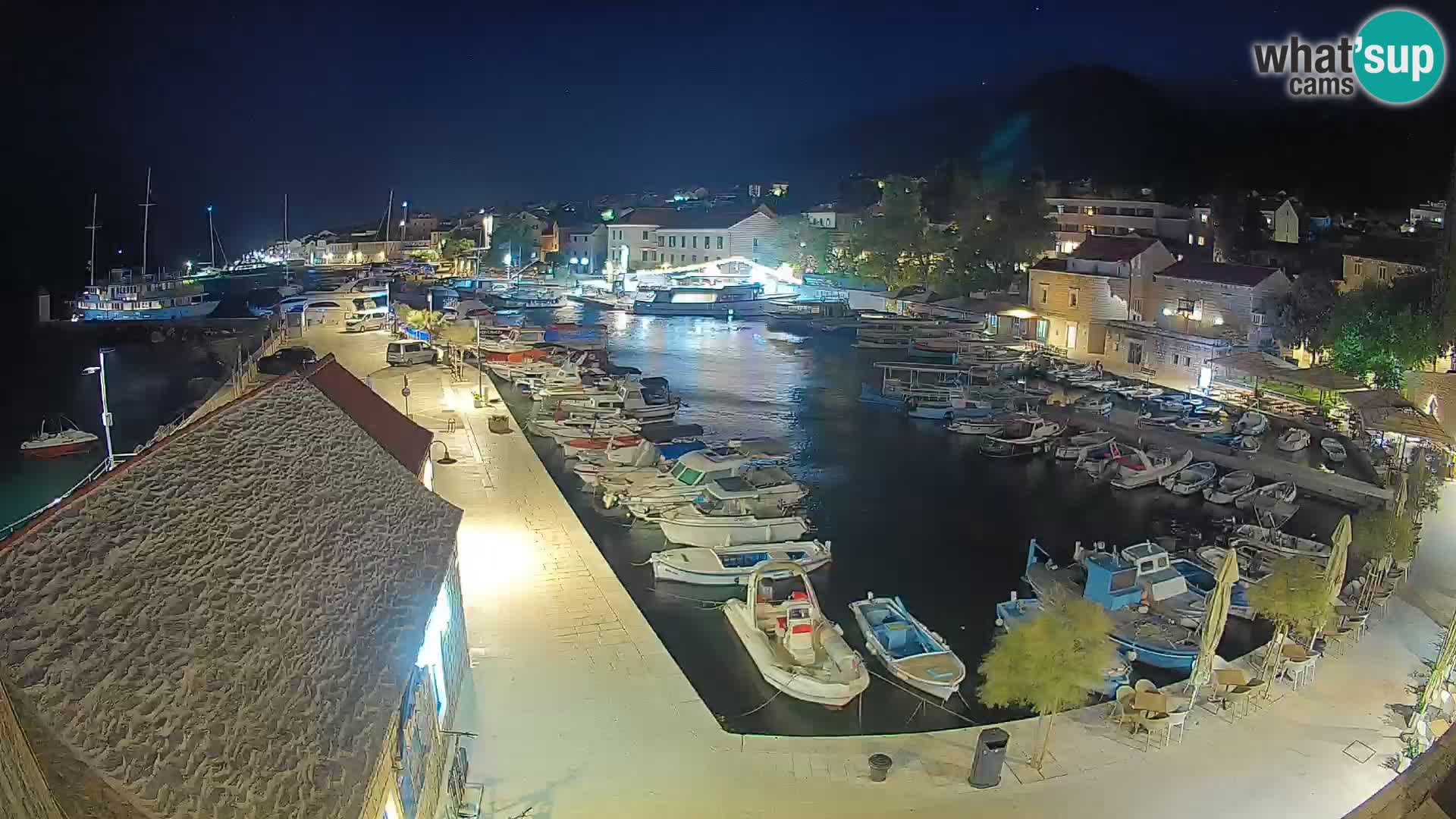Webcam Bol Harbour – Live View of Bol Riva & Marina