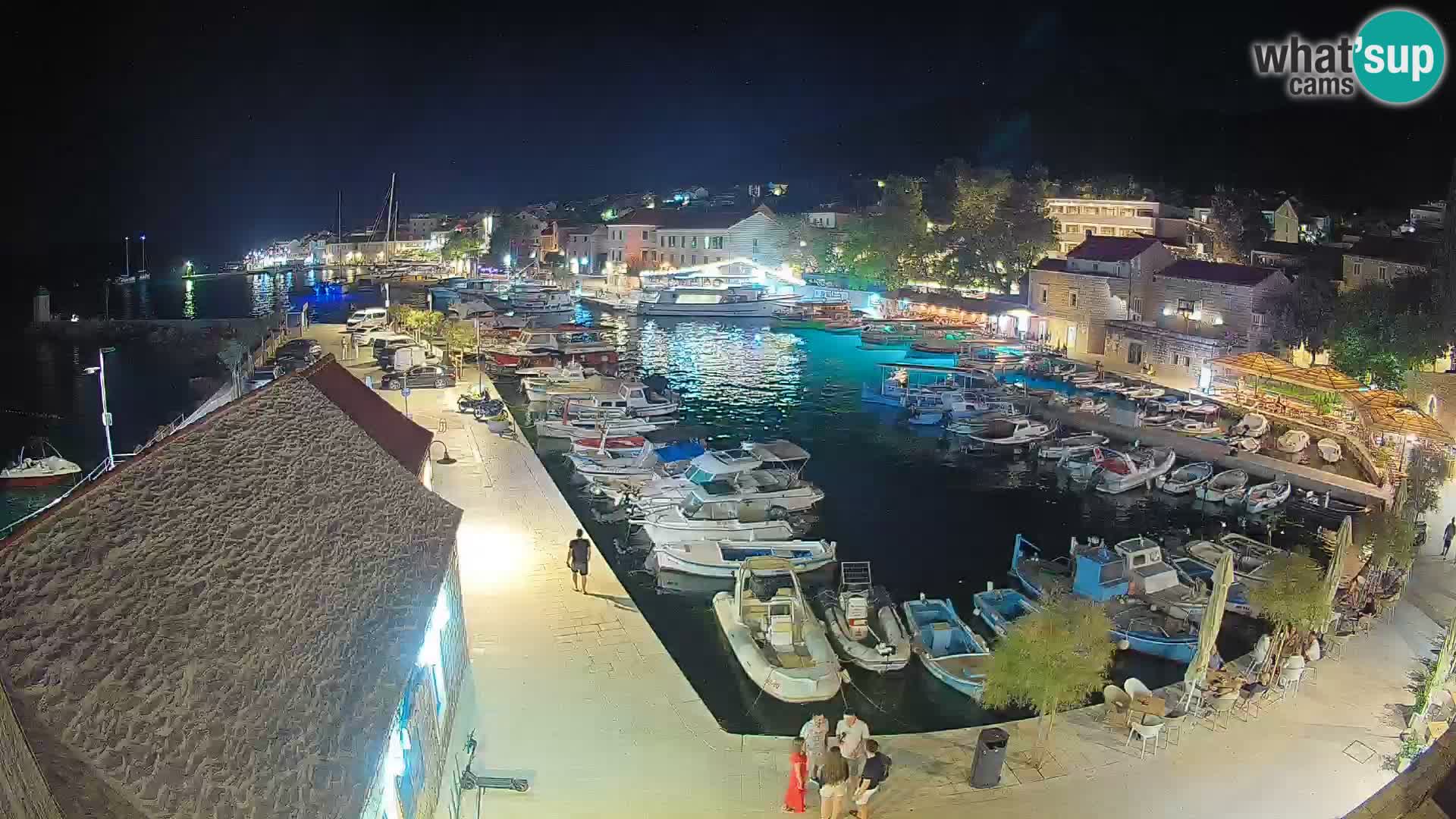 Webcam Bol Hafen – Liveblick auf Bol Riva & Marina