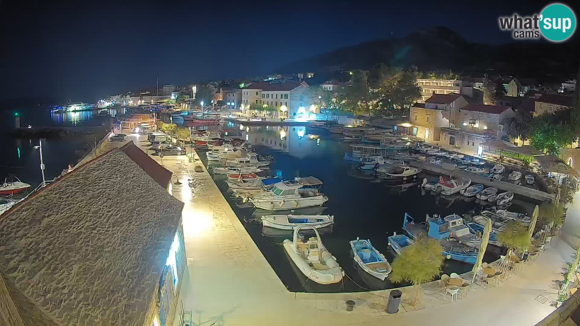 Webcam porto di Bol – Vista live sulla Riva e Marina