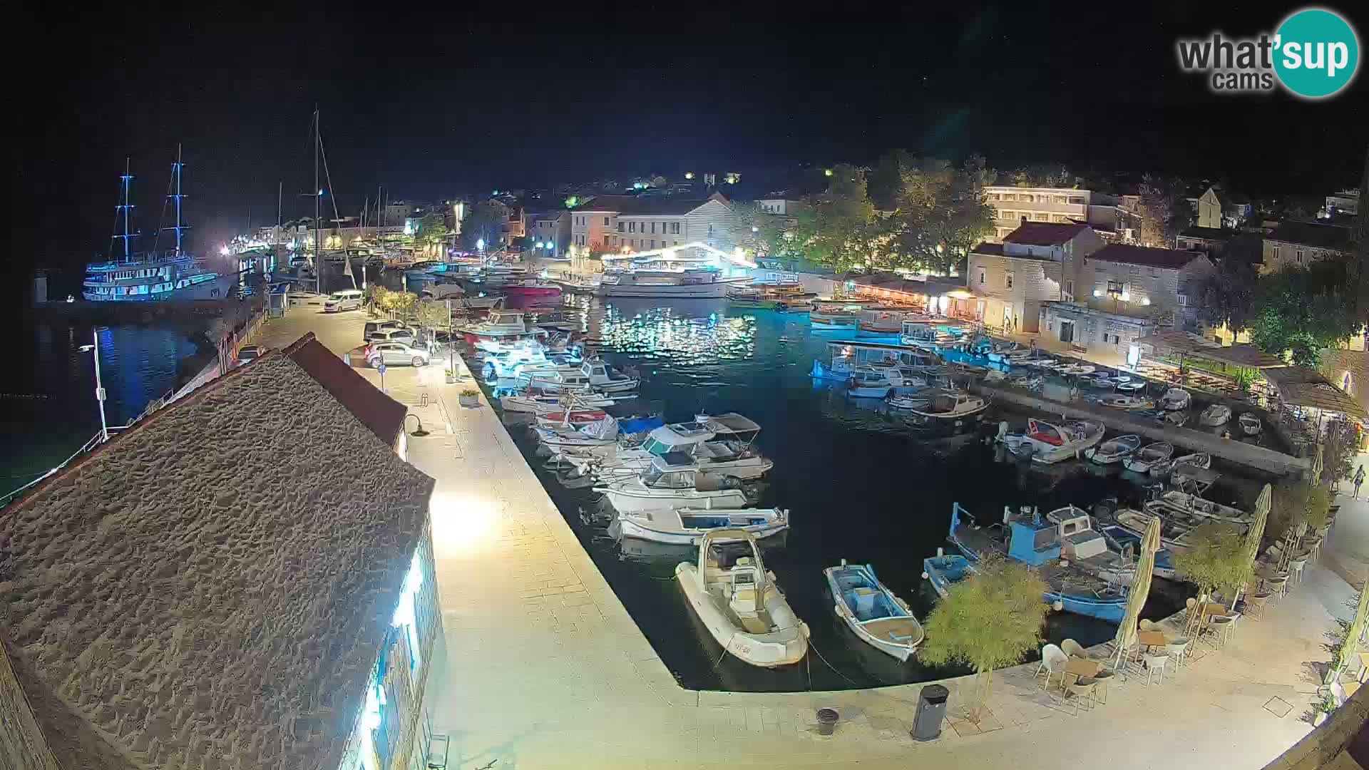 Webcam porto di Bol – Vista live sulla Riva e Marina