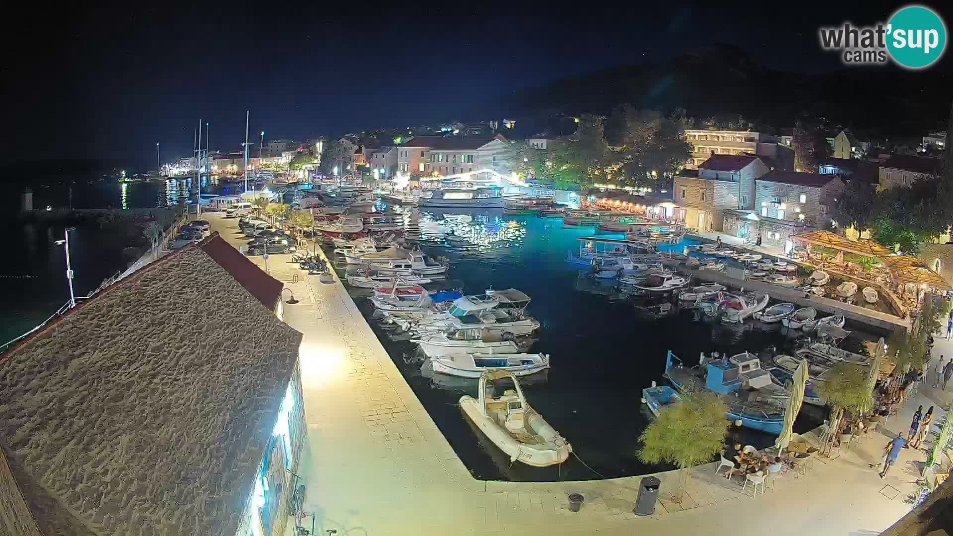 Webcam porto di Bol – Vista live sulla Riva e Marina
