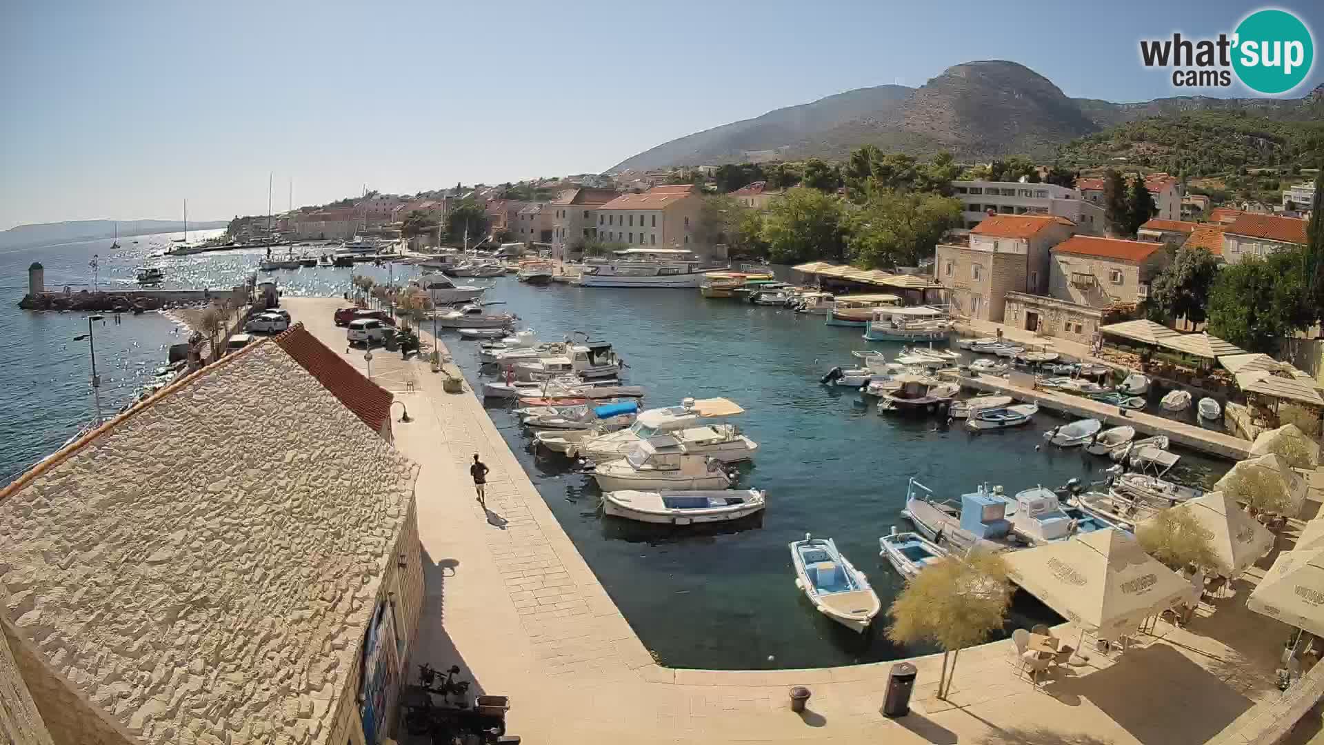 Webcam Bol Harbour – Live View of Bol Riva & Marina