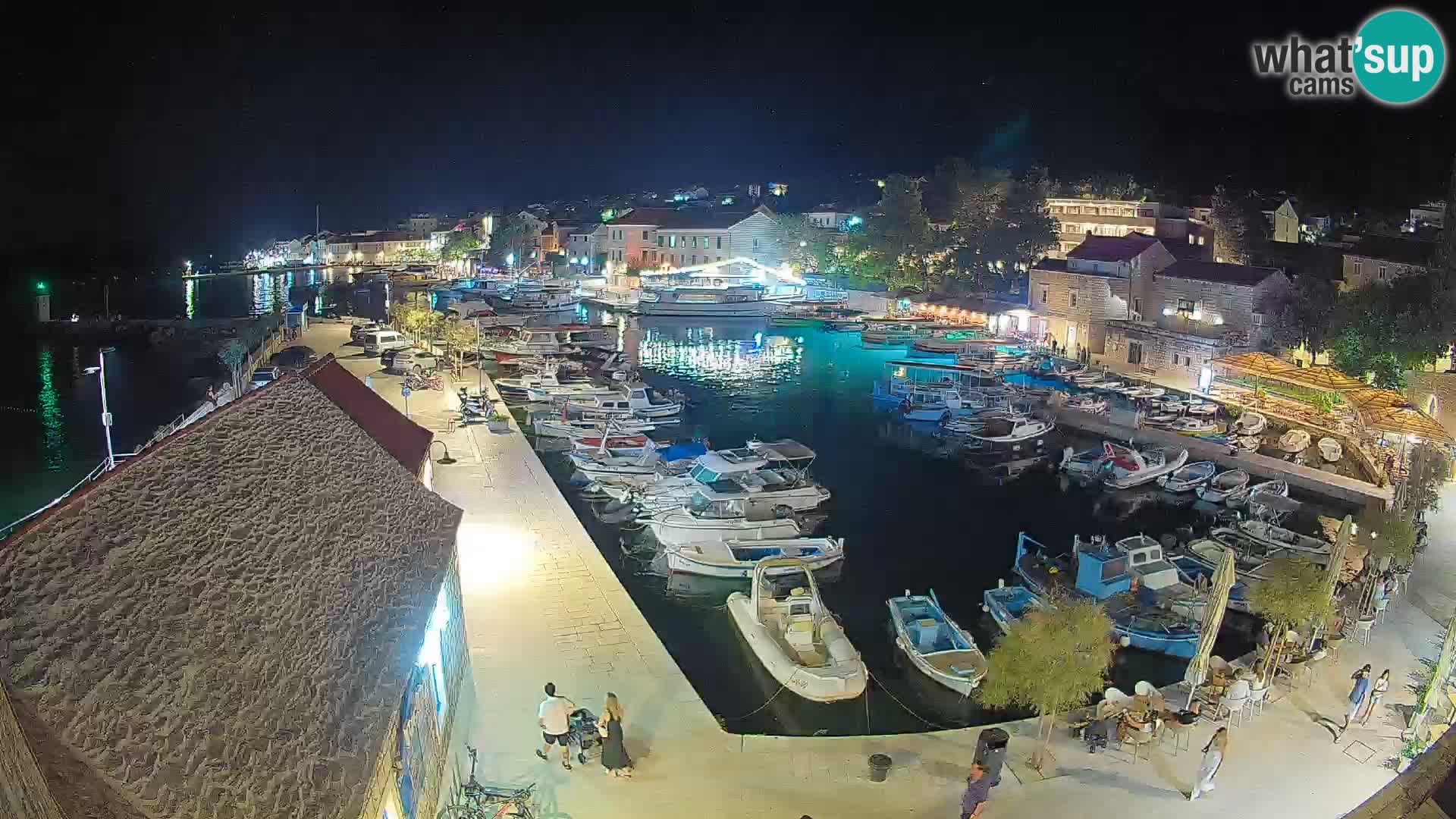 Webcam porto di Bol – Vista live sulla Riva e Marina