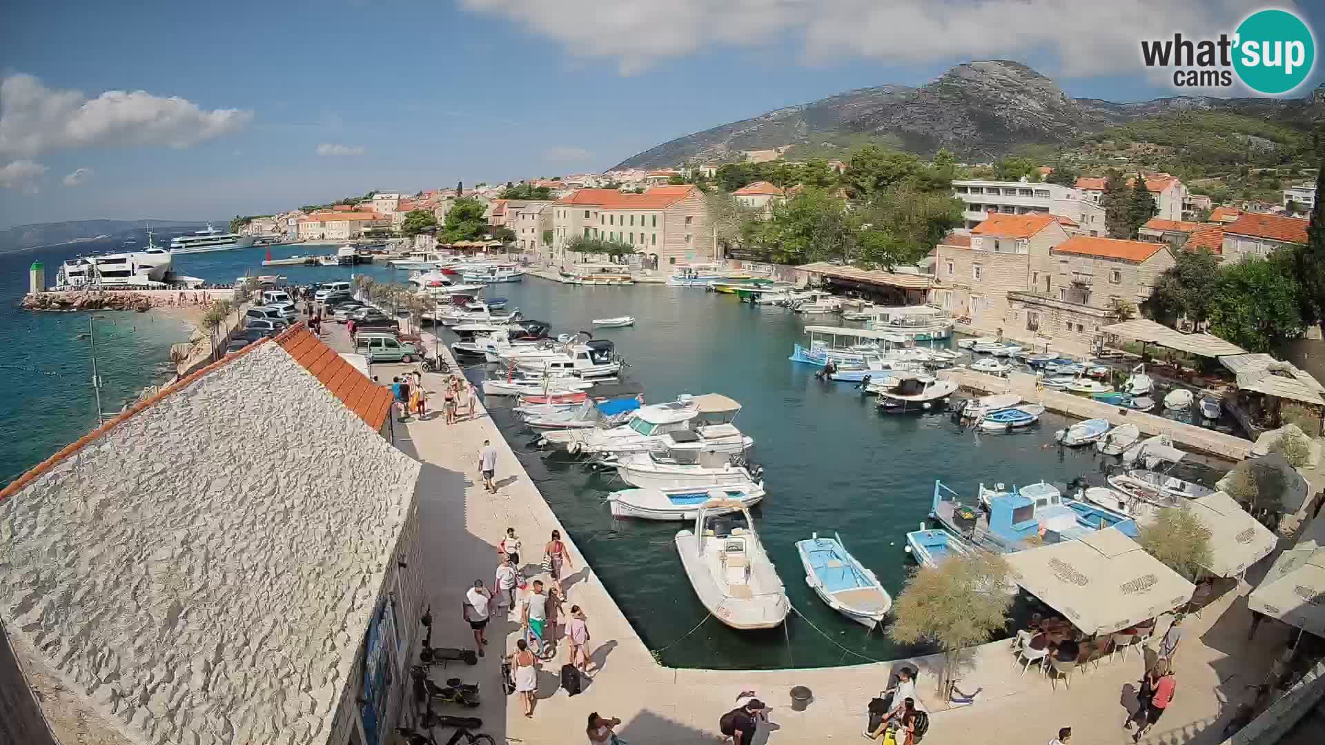 Webcam Bol Harbour – Live View of Bol Riva & Marina