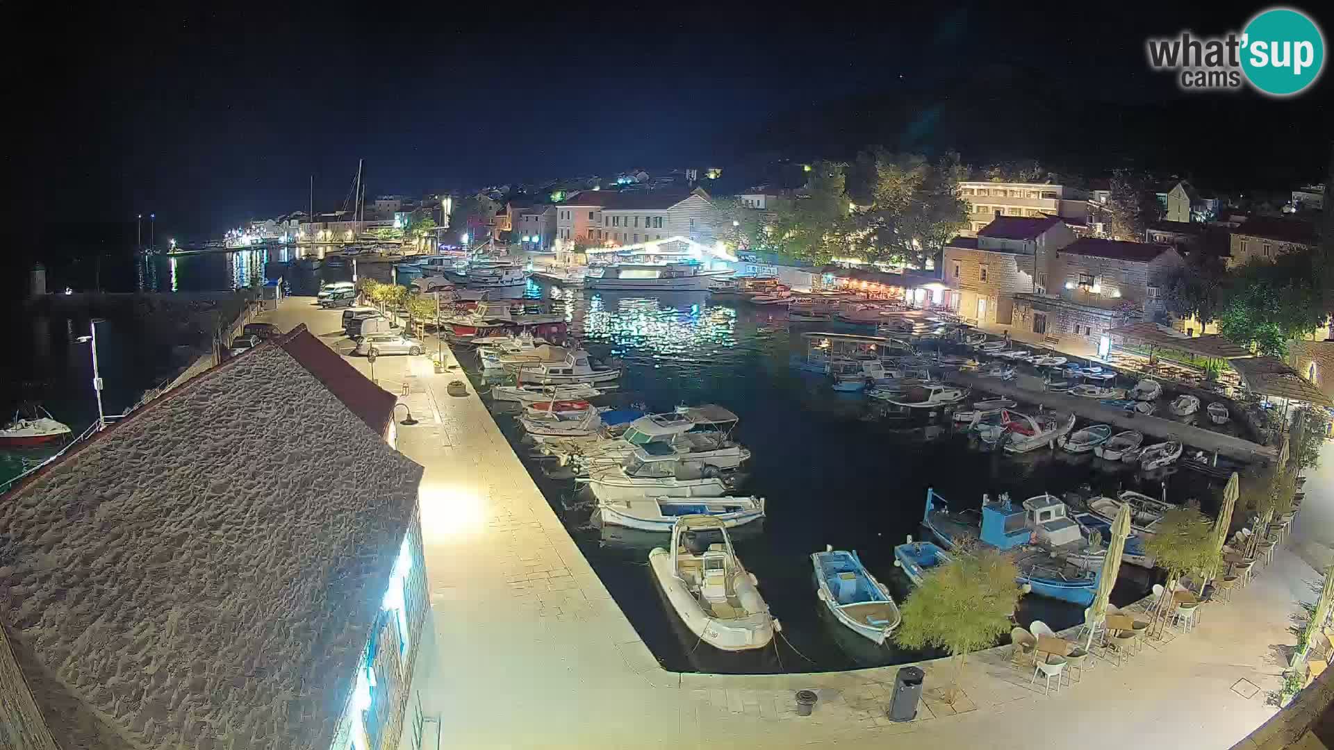 Webcam porto di Bol – Vista live sulla Riva e Marina
