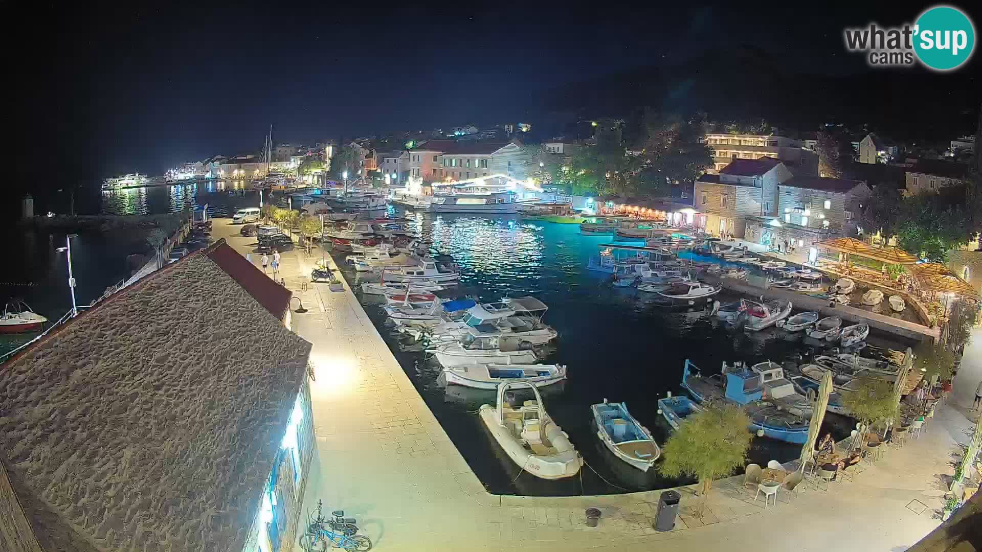Webcam Bol Hafen – Liveblick auf Bol Riva & Marina