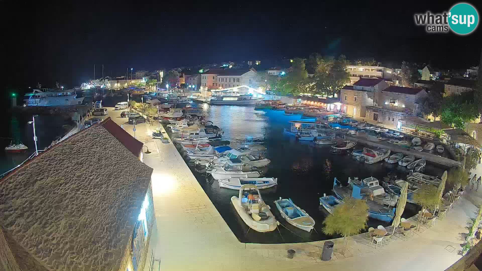 Webcam porto di Bol – Vista live sulla Riva e Marina