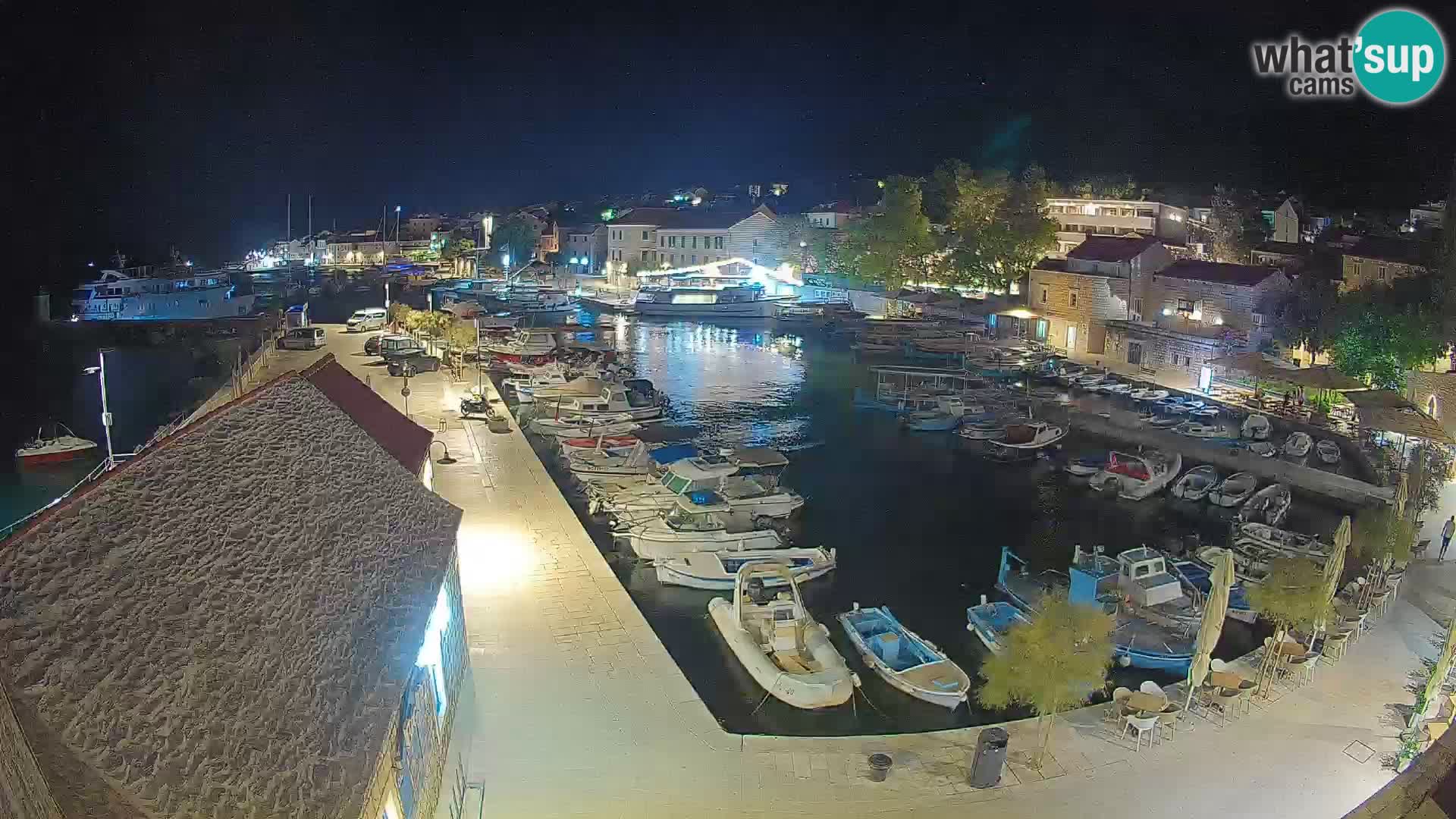 Webcam porto di Bol – Vista live sulla Riva e Marina