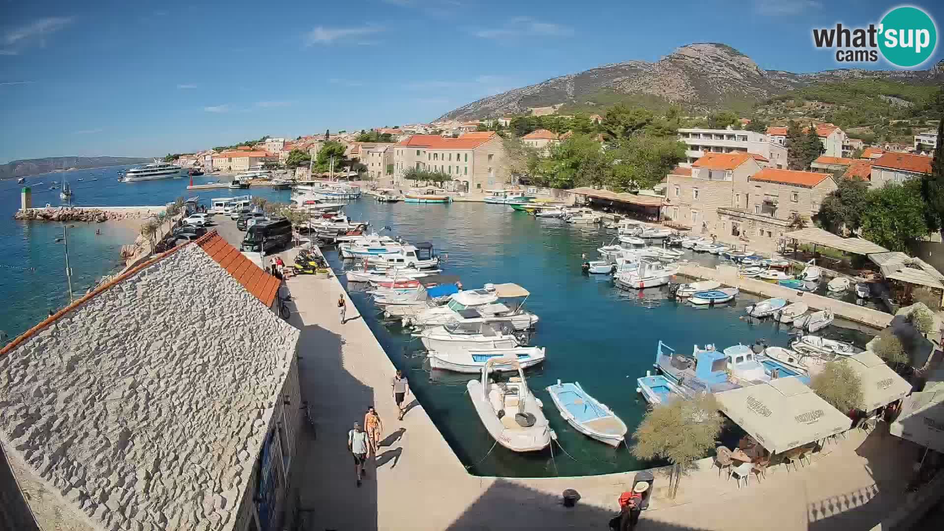 Webcam Bol Harbour – Live View of Bol Riva & Marina
