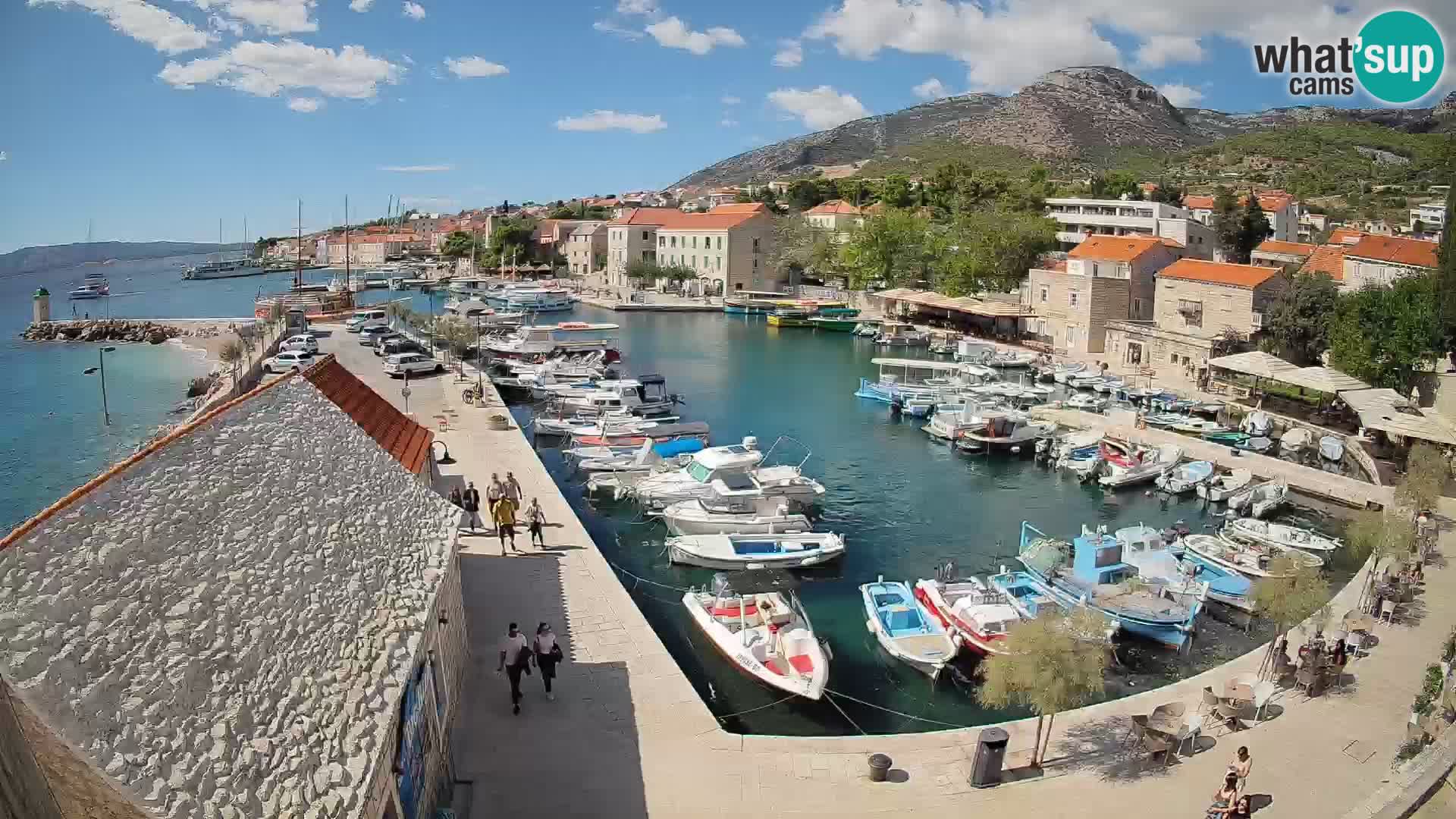 Webcam Bol Harbour – Live View of Bol Riva & Marina