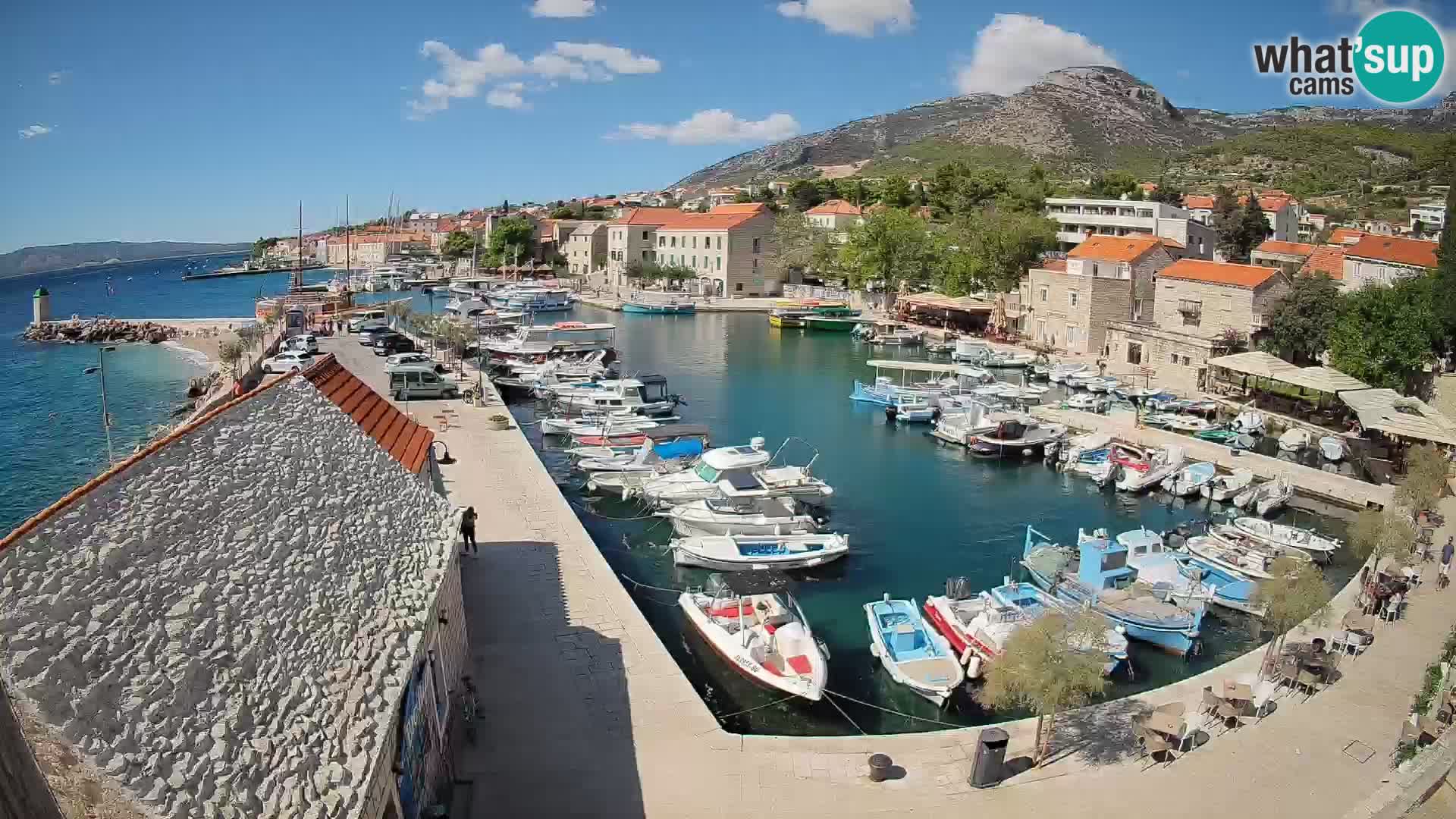Webcam Bol Harbour – Live View of Bol Riva & Marina