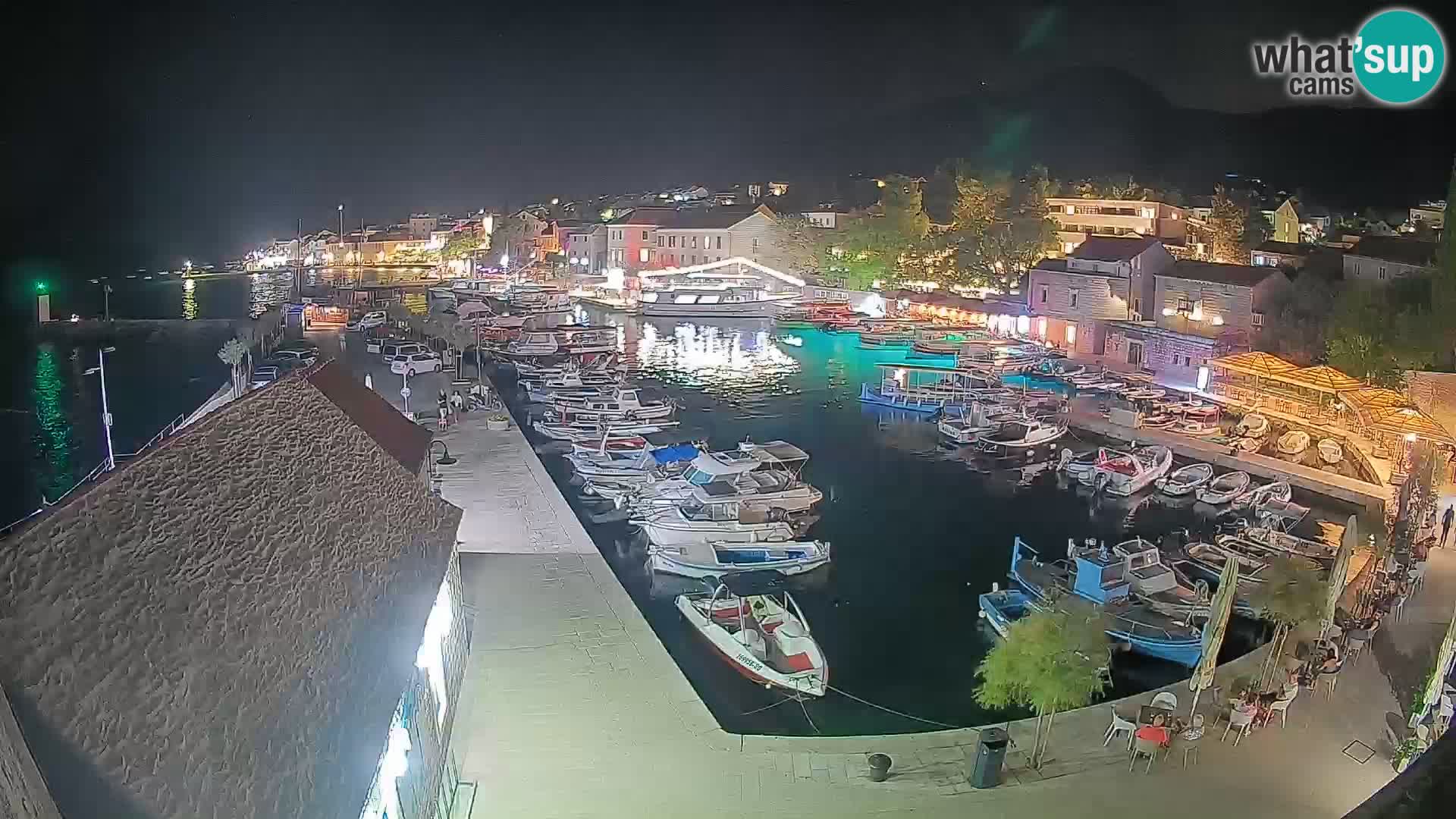 Webcam porto di Bol – Vista live sulla Riva e Marina