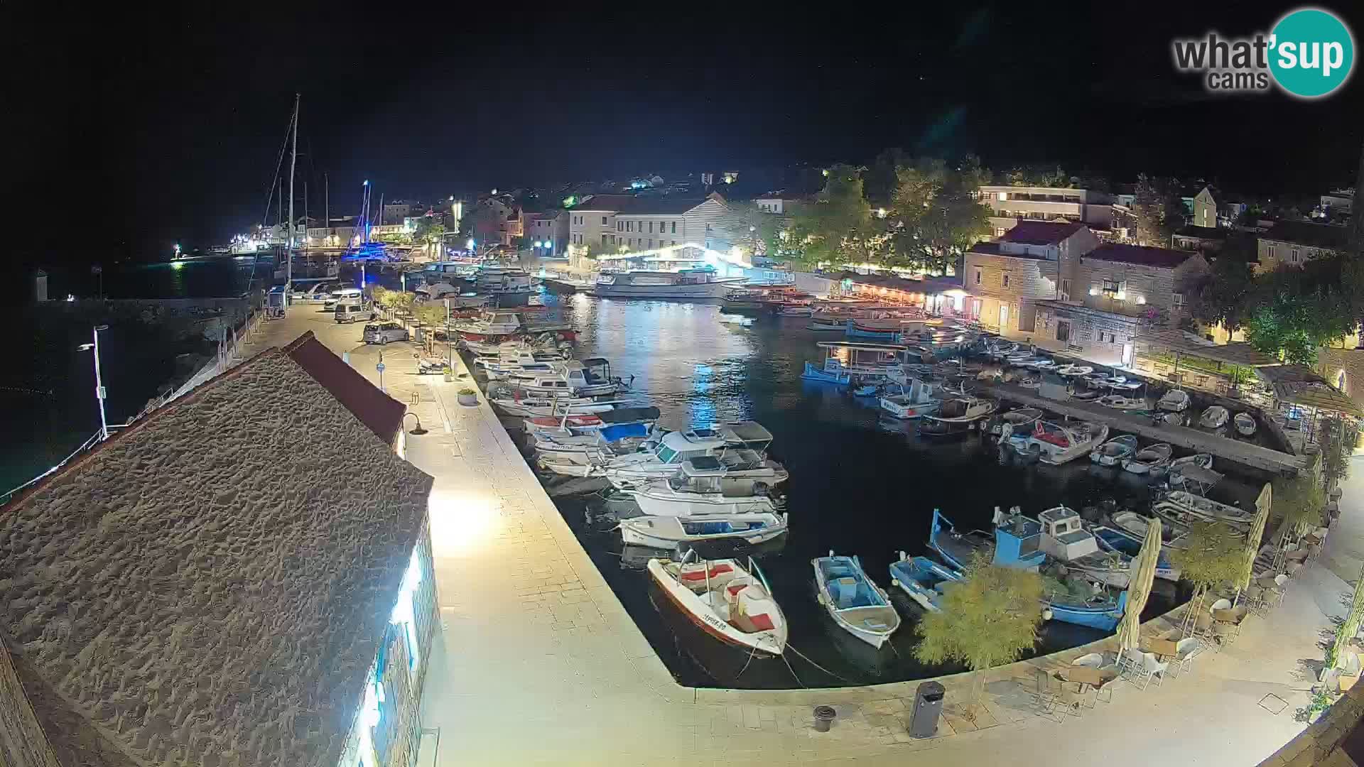 Webcam porto di Bol – Vista live sulla Riva e Marina