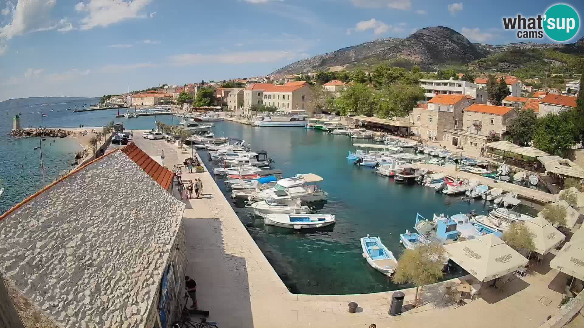 Webcam Bol Harbour – Live View of Bol Riva & Marina