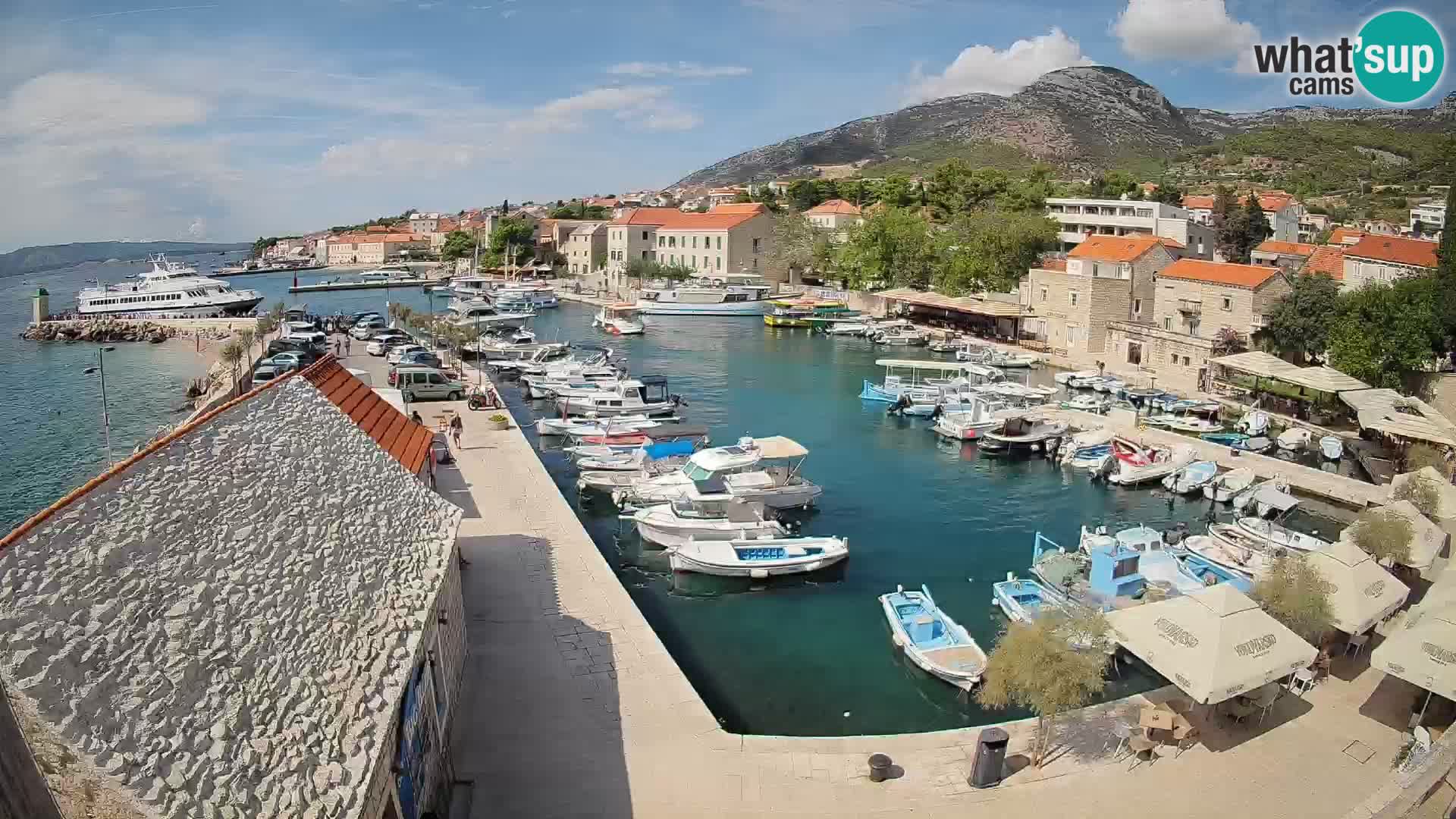 Webcam Bol Harbour – Live View of Bol Riva & Marina