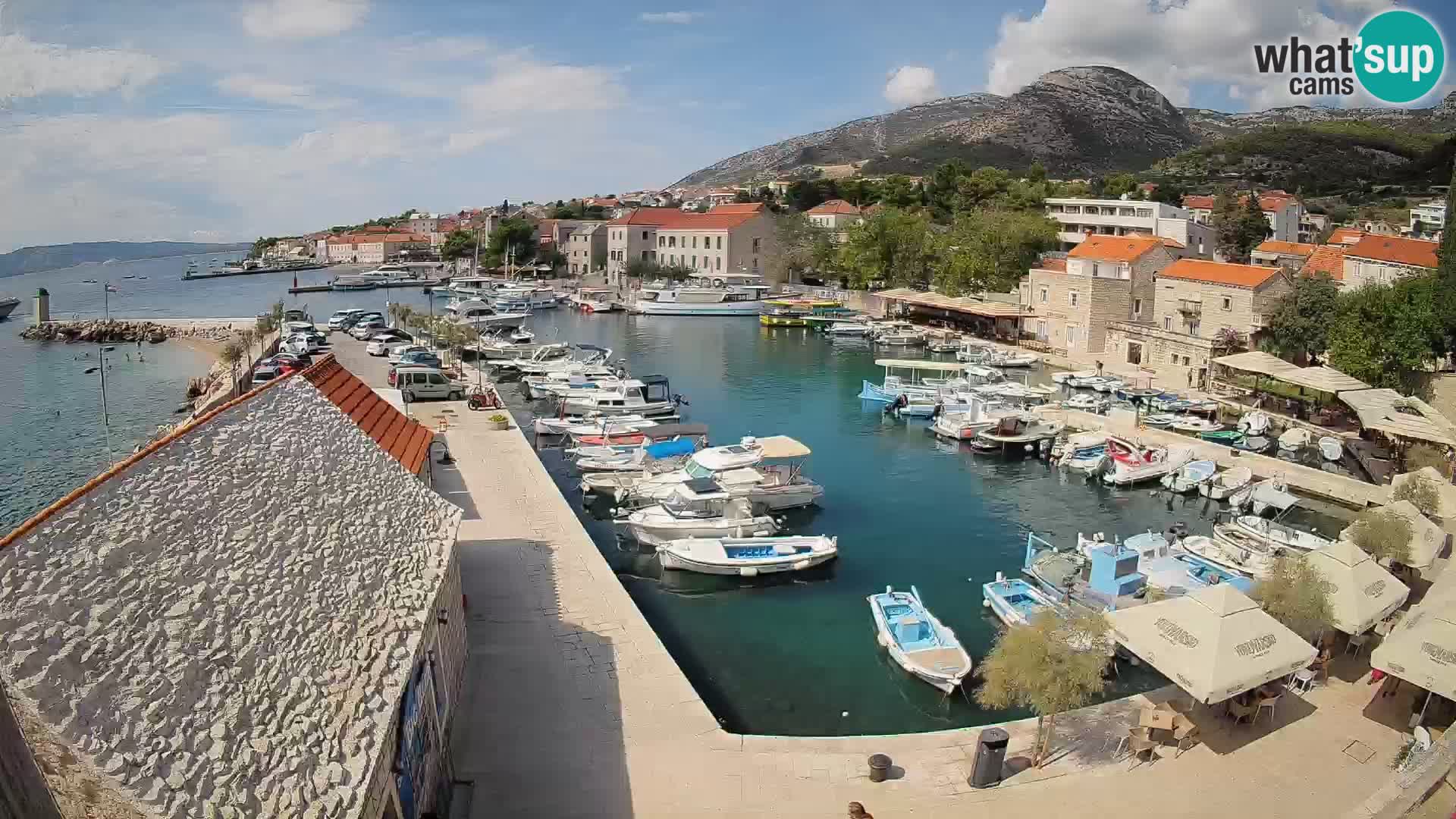 Webcam Bol Harbour – Live View of Bol Riva & Marina