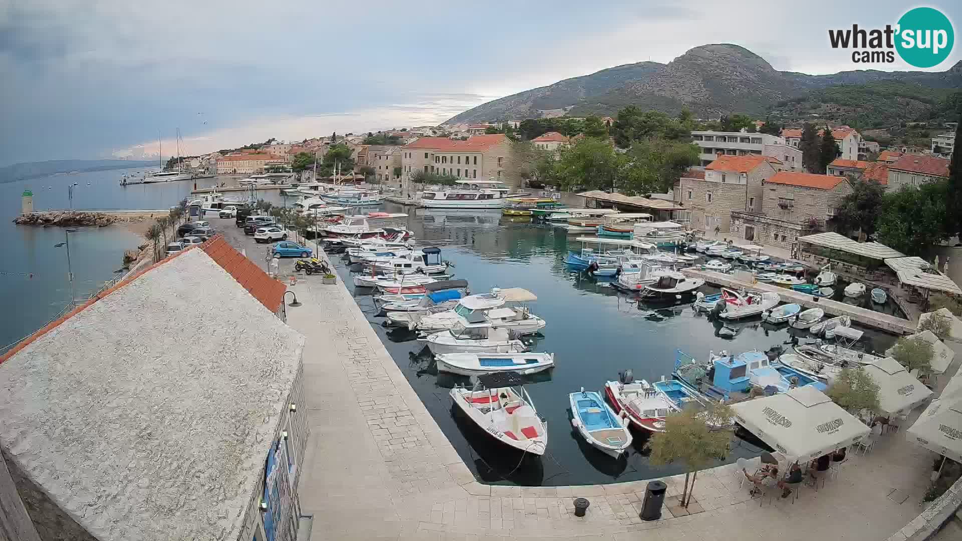 Webcam Bol Harbour – Live View of Bol Riva & Marina