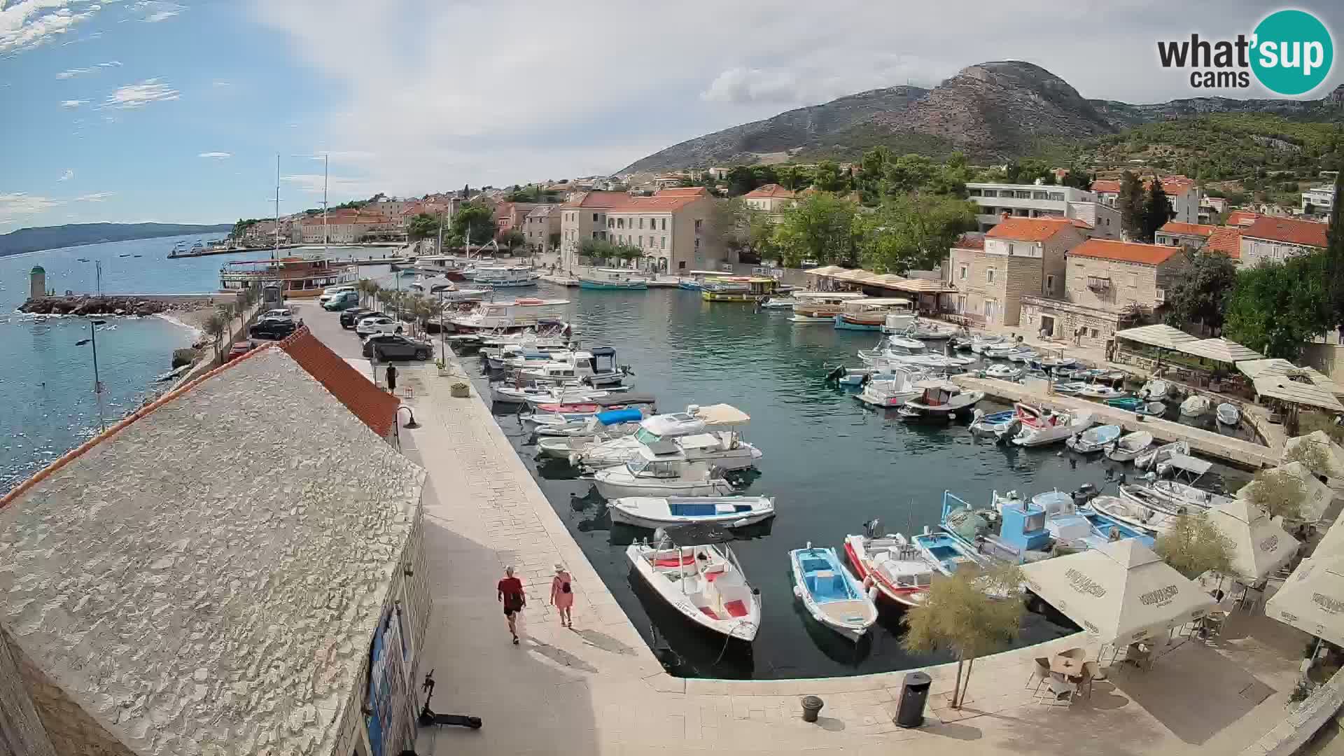 Webcam Bol Hafen – Liveblick auf Bol Riva & Marina