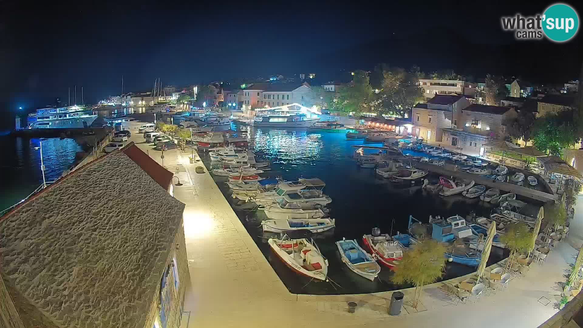 Webcam Bol Hafen – Liveblick auf Bol Riva & Marina