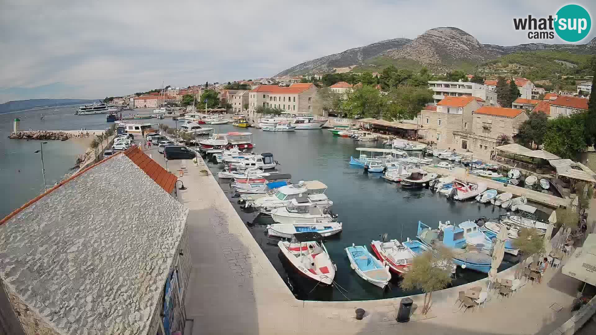 Webcam Bol Harbour – Live View of Bol Riva & Marina