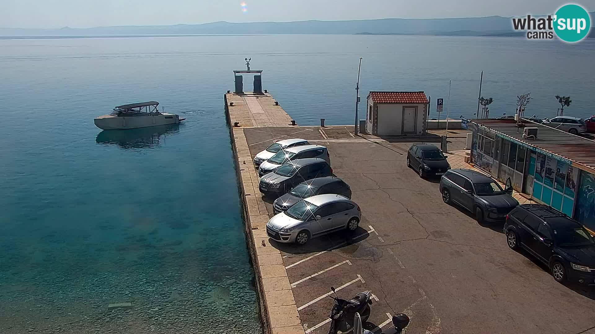 Webcam Bol Centre-Ville & Marina – Vue en direct depuis Bol, île de Brač