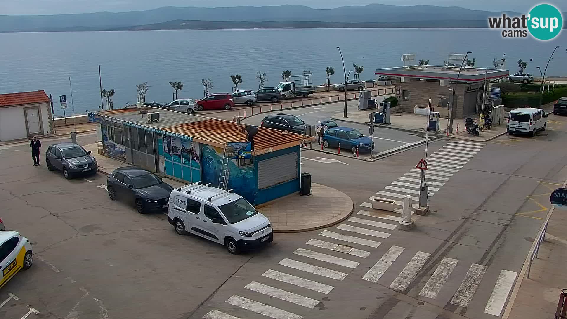 Webcam Bol Centre-Ville & Marina – Vue en direct depuis Bol, île de Brač