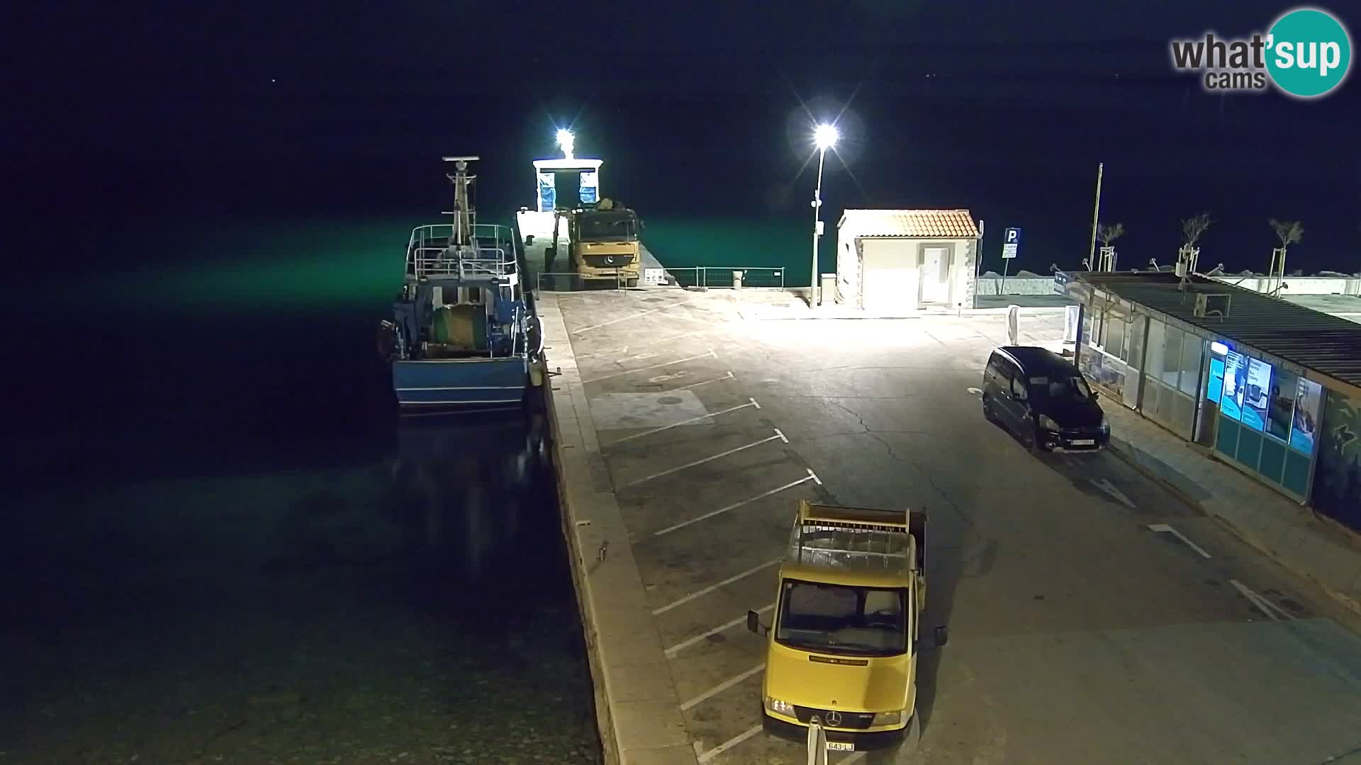 Webcam Bol centre-ville & marina – Vue en direct depuis Bol, île de Brač