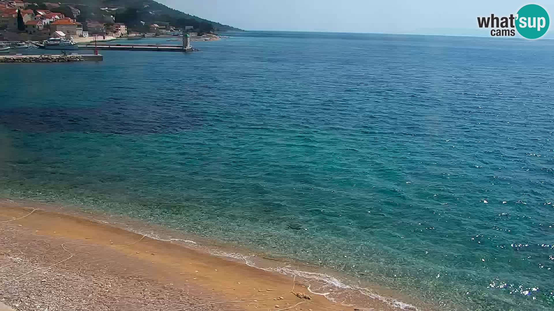 Webcam Bol Centro e Marina – Vista live dal porto di Bol