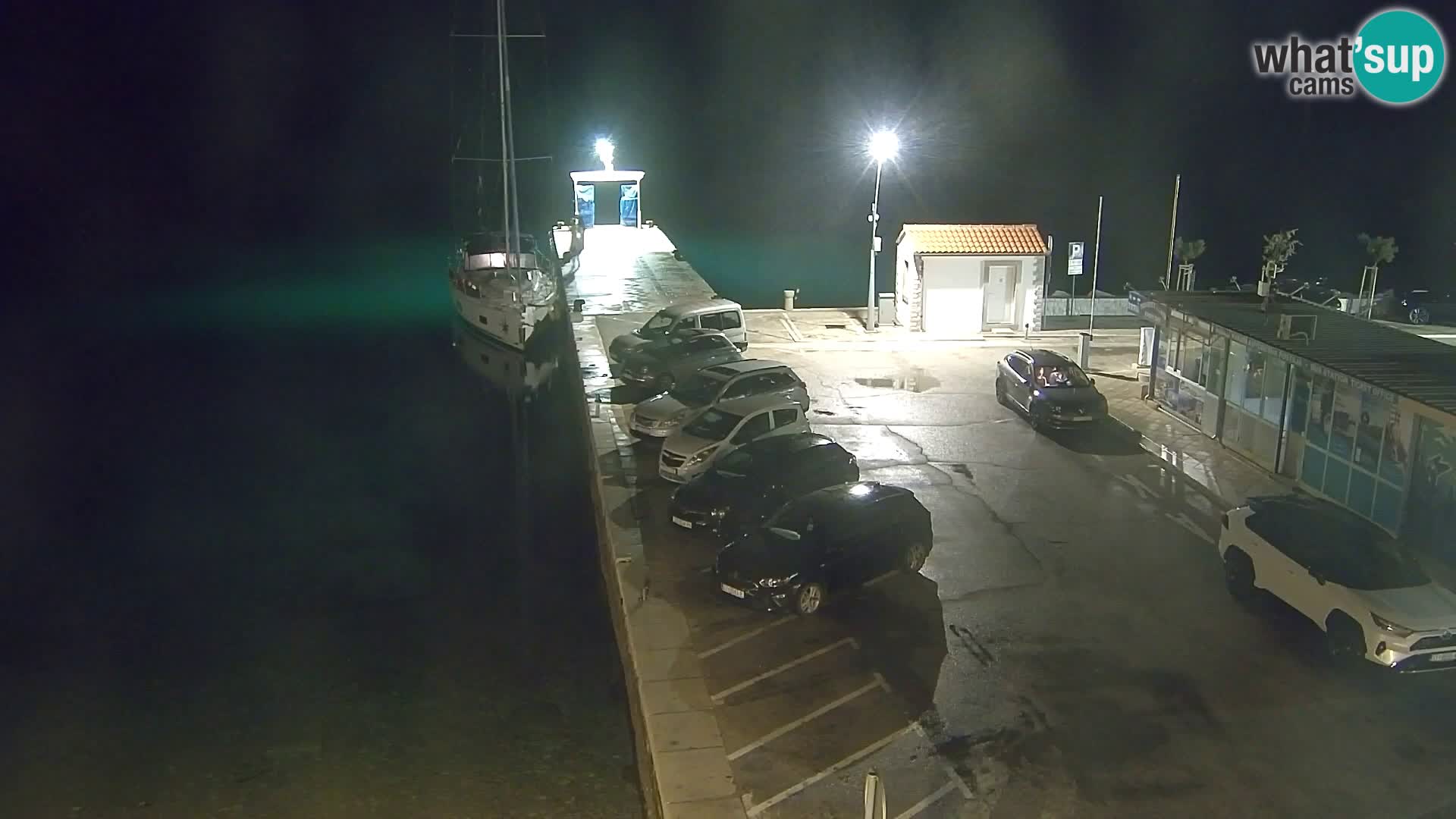 Webcam Bol centre-ville & marina – Vue en direct depuis Bol, île de Brač