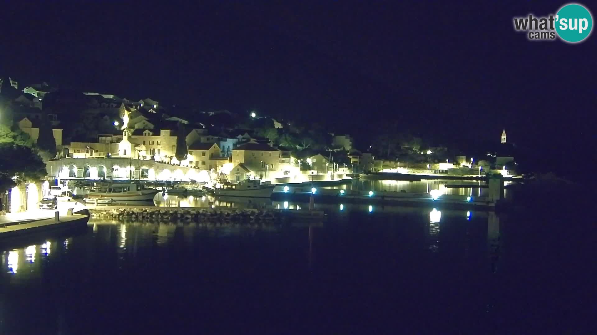 Webcam Bol centre-ville & marina – Vue en direct depuis Bol, île de Brač