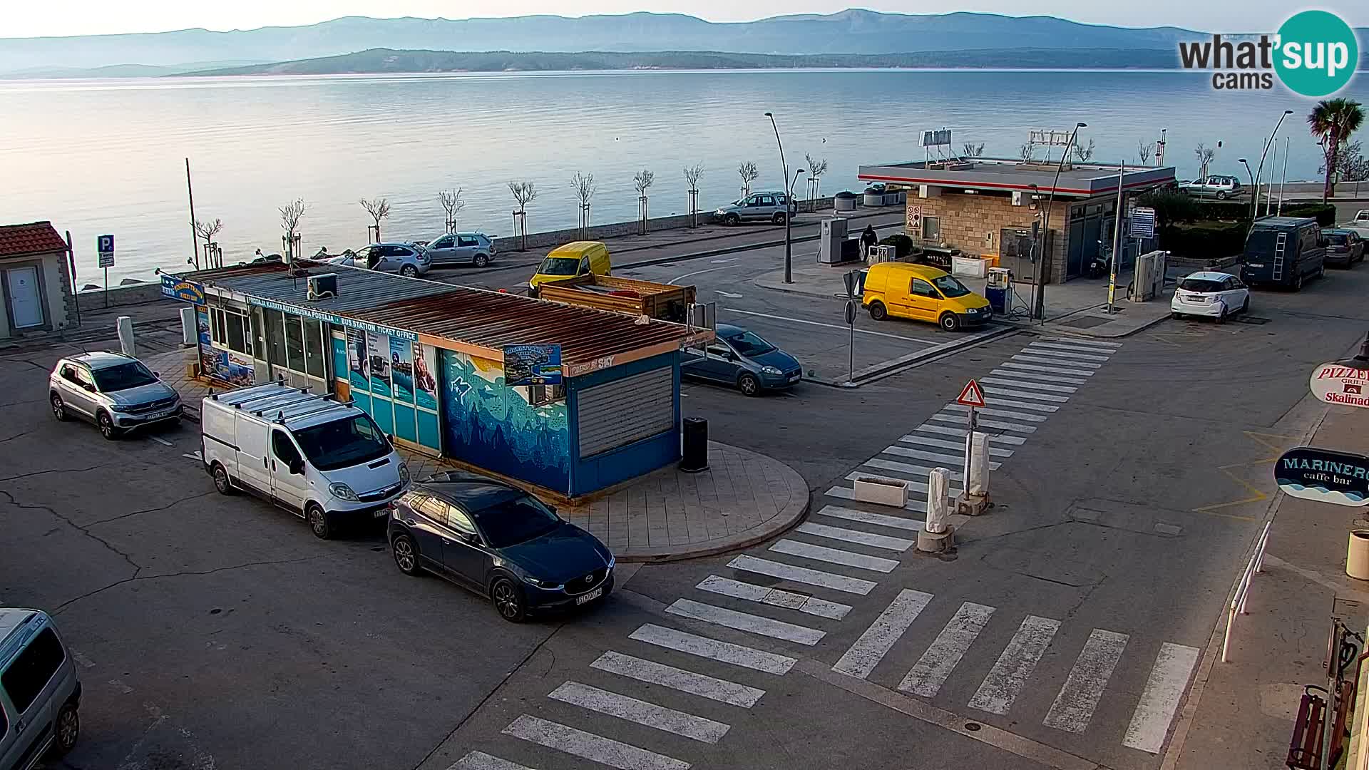 Webcam Bol Centre-Ville & Marina – Vue en direct depuis Bol, île de Brač