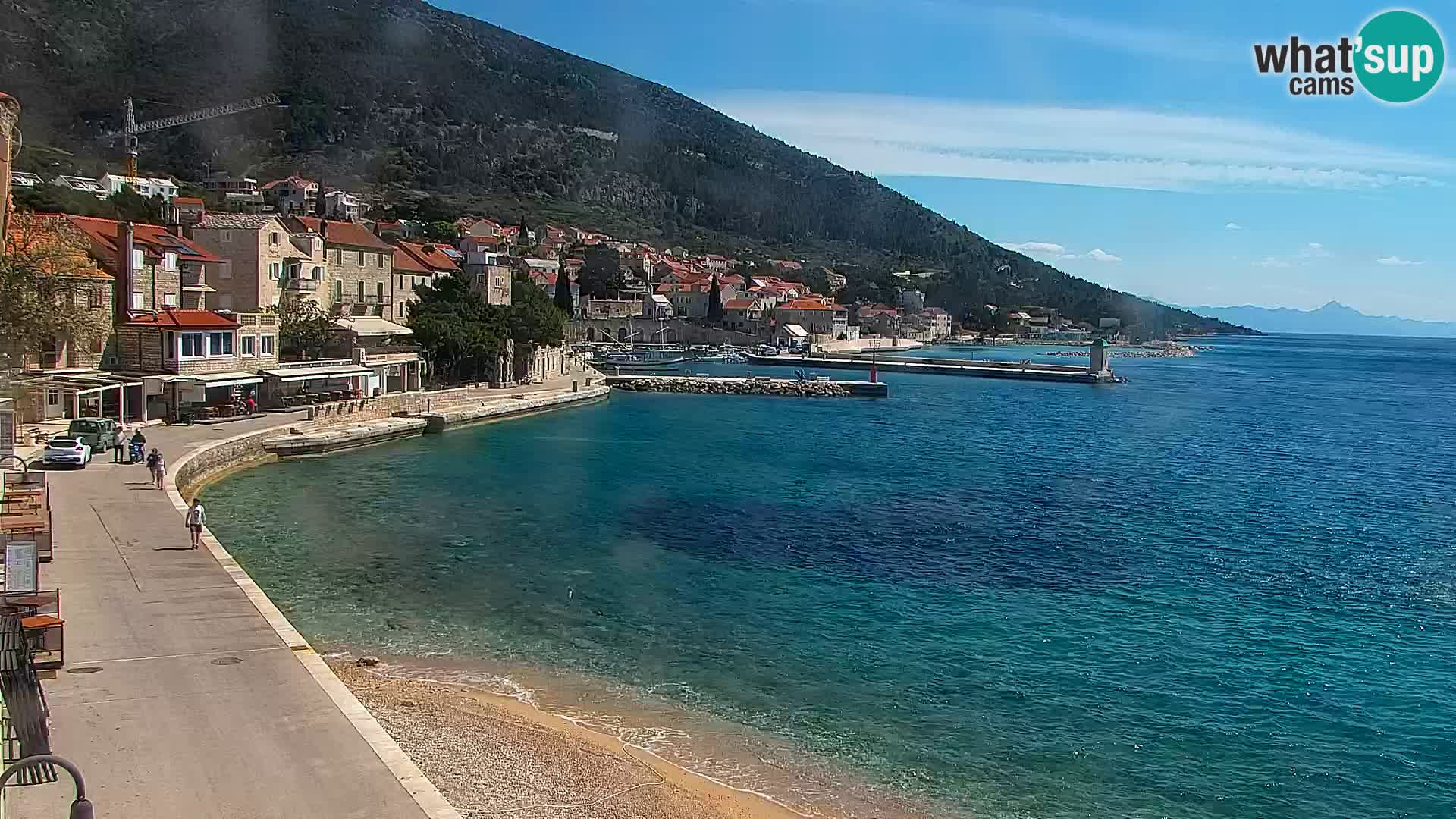 Webcam Bol Town Center & Marina – Live View from Bol, Brač