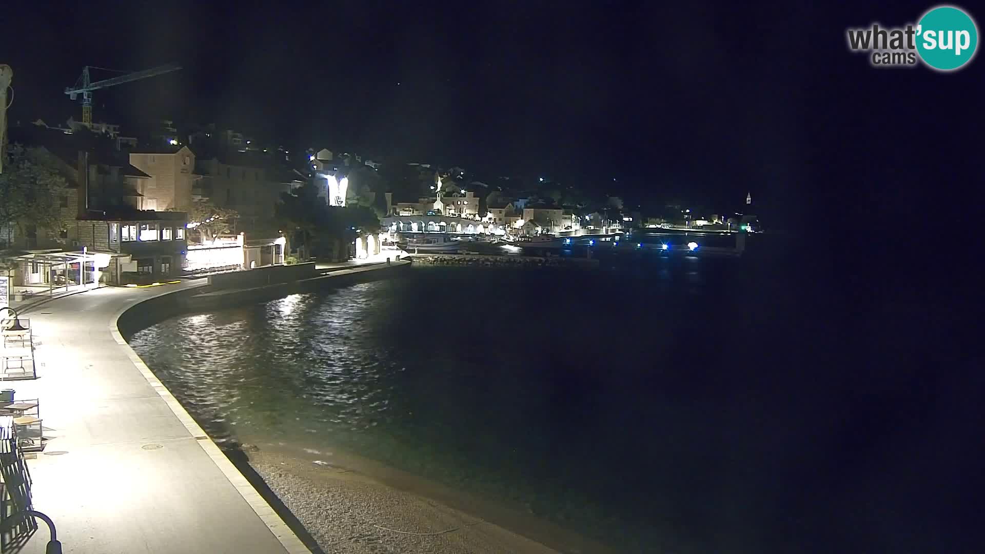 Webcam Bol centre-ville & marina – Vue en direct depuis Bol, île de Brač